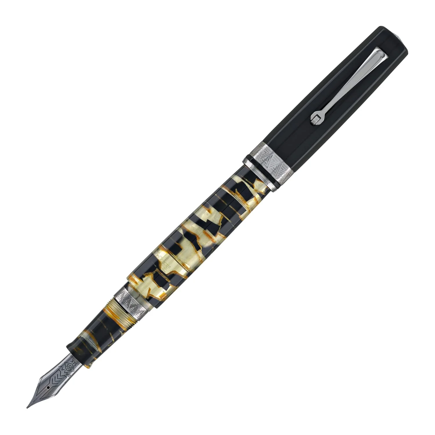 4897-omas-paragon-fountain-pen-in-black-lucens-with-black-trim-1.webp Omas Paragon Fountain Pen in Black Lucens with Black Trim