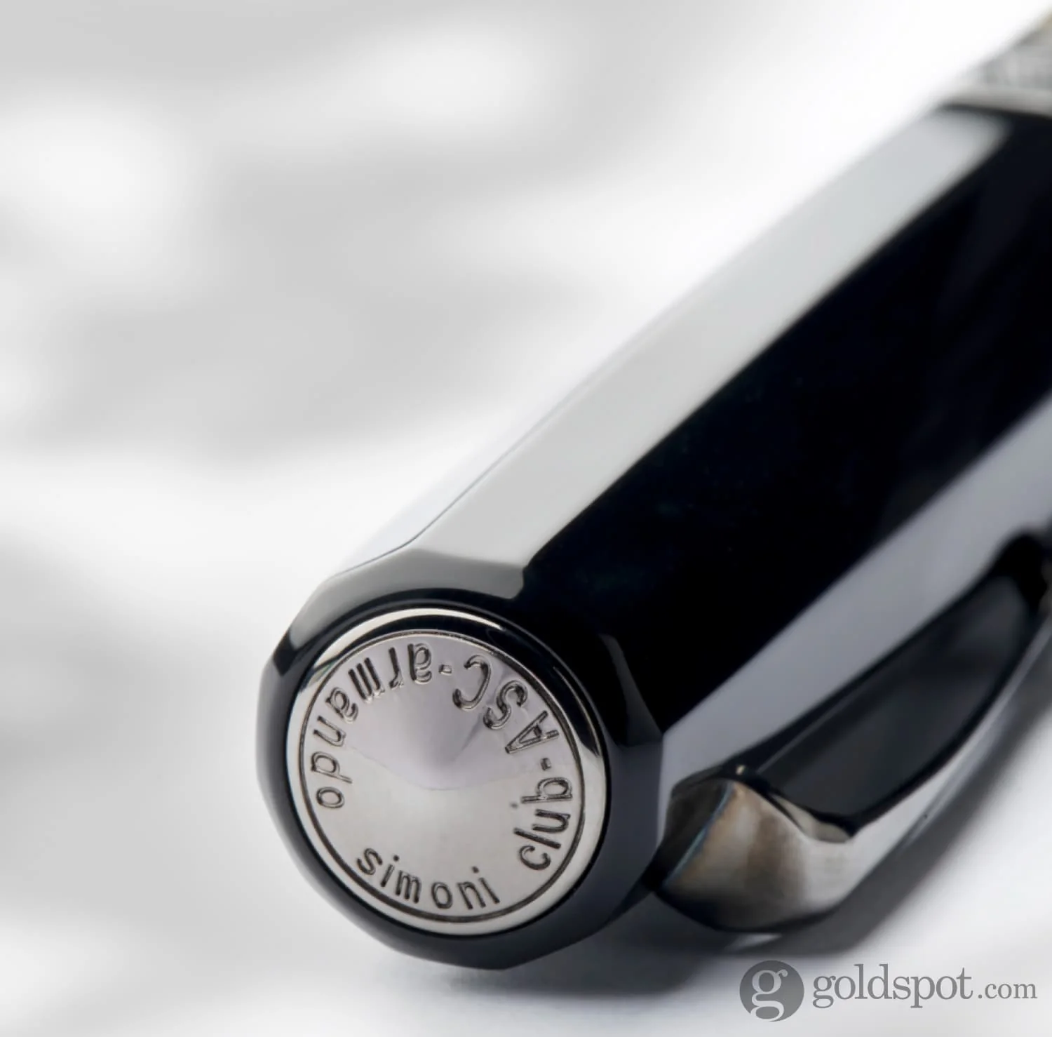 Omas Paragon Fountain Pen in Black Lucens with Black Trim