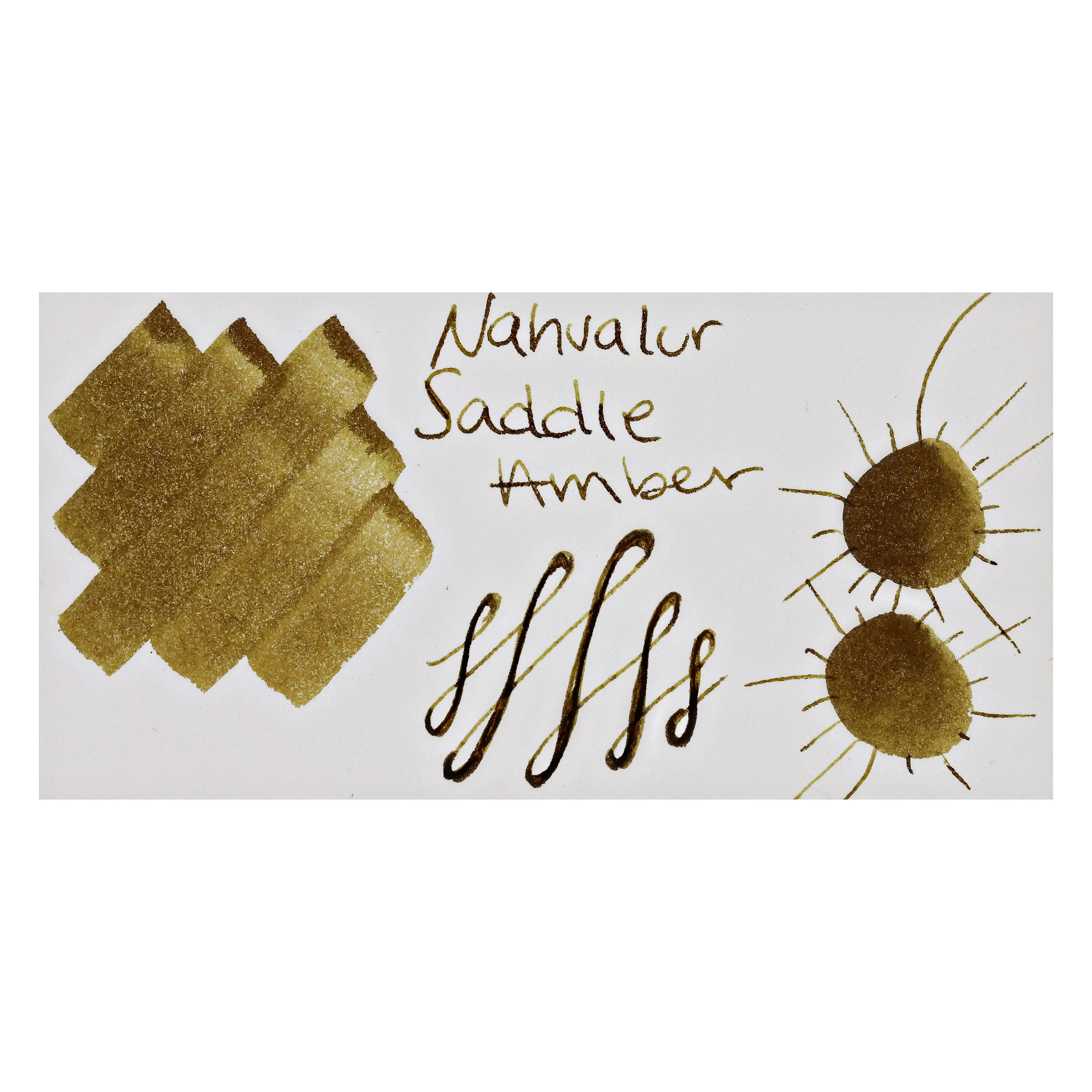 490-nahvalur-explorer-bottled-ink-in-saddle-amber-20ml-2.webp Nahvalur Explorer Bottled Ink in Saddle Amber - 20mL