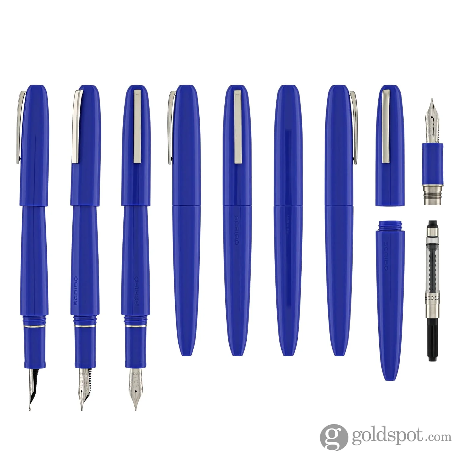 4900-scribo-piuma-fountain-pen-in-pop-bright-blue-8.webp Scribo Piuma Fountain Pen in Pop (Bright Blue)