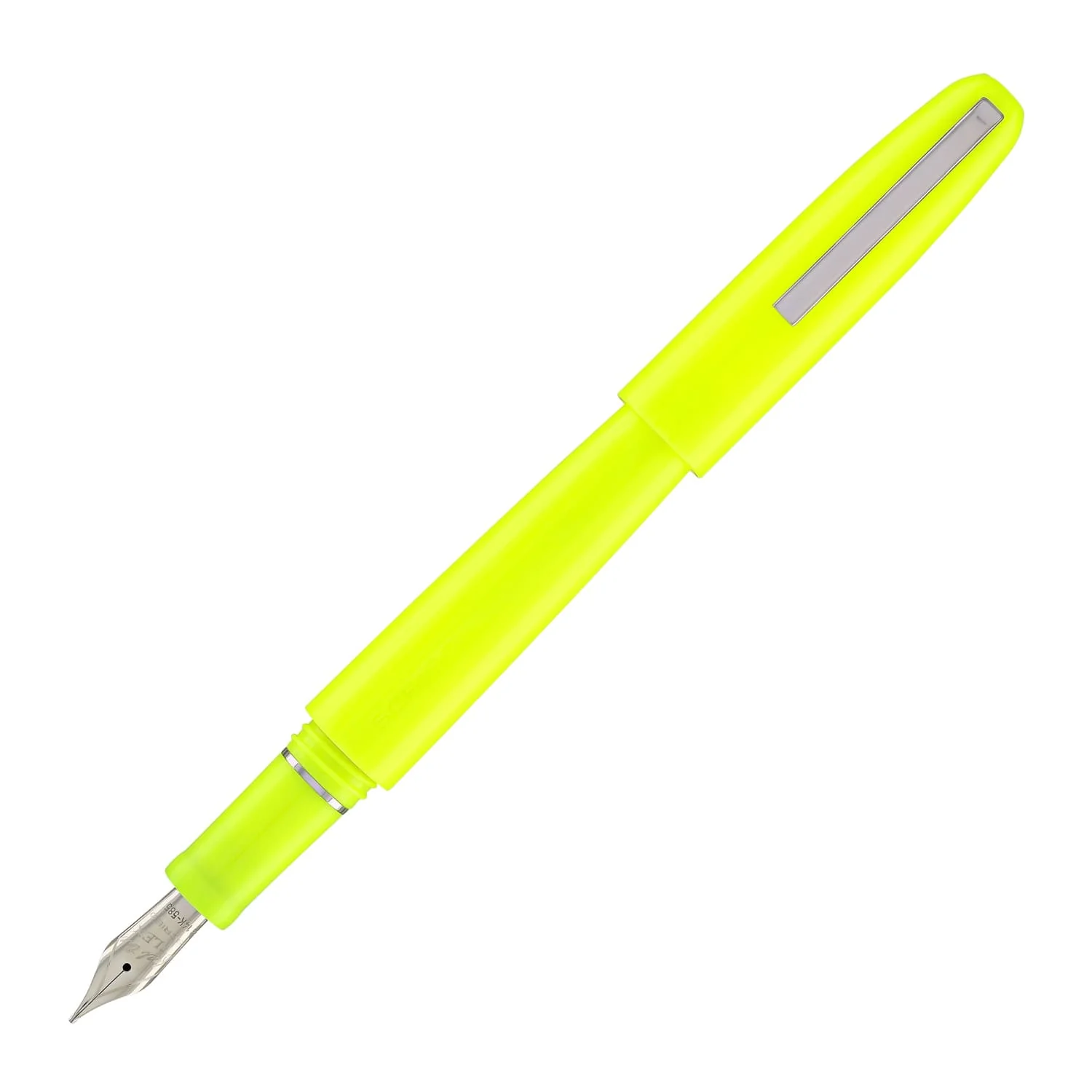 Scribo Piuma Fountain Pen in Art (Fluorescent Yellow)