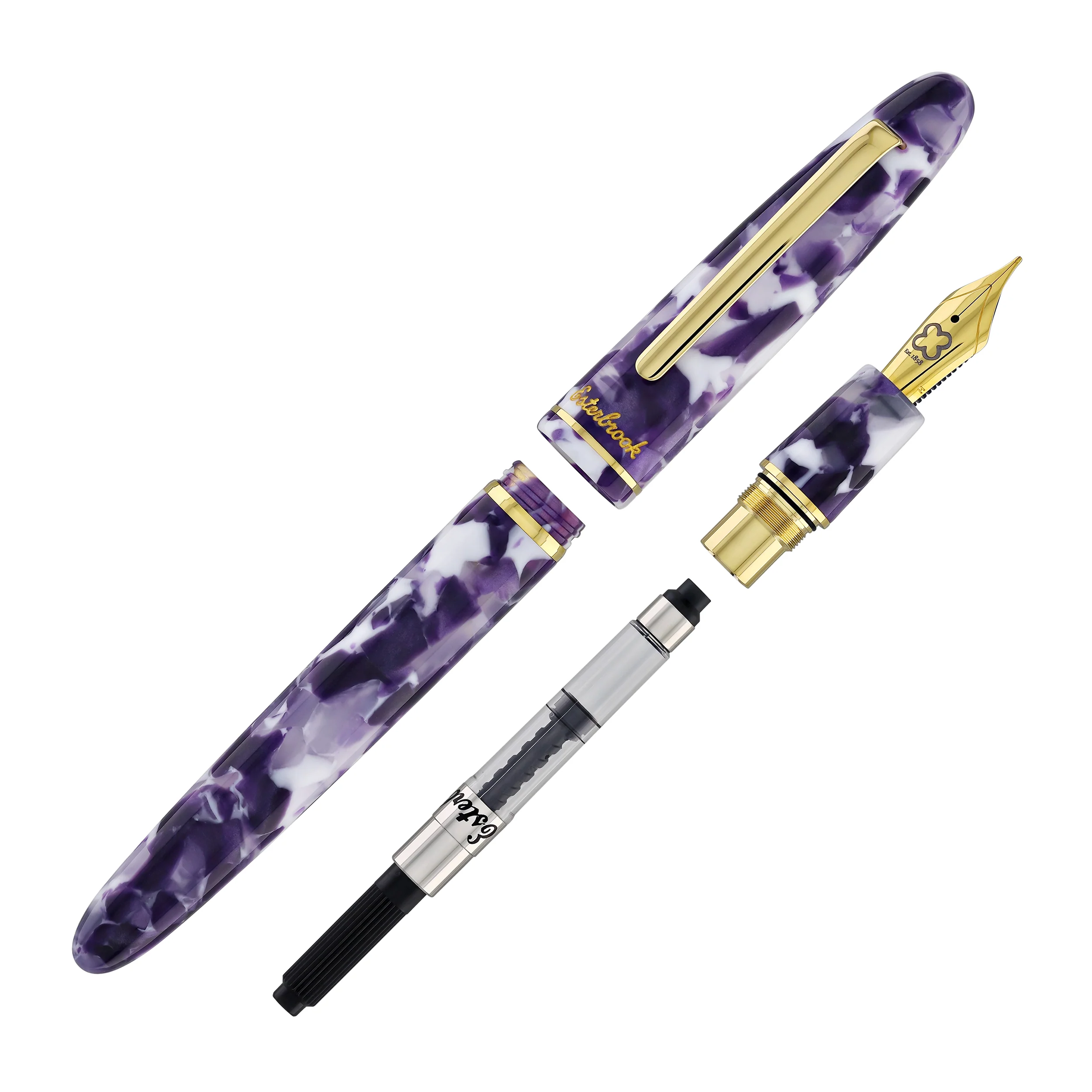 492-esterbrook-estie-bestie-fountain-pen-in-sugar-plum-purple-8.webp Esterbrook Estie Bestie Fountain Pen in Sugar Plum Purple