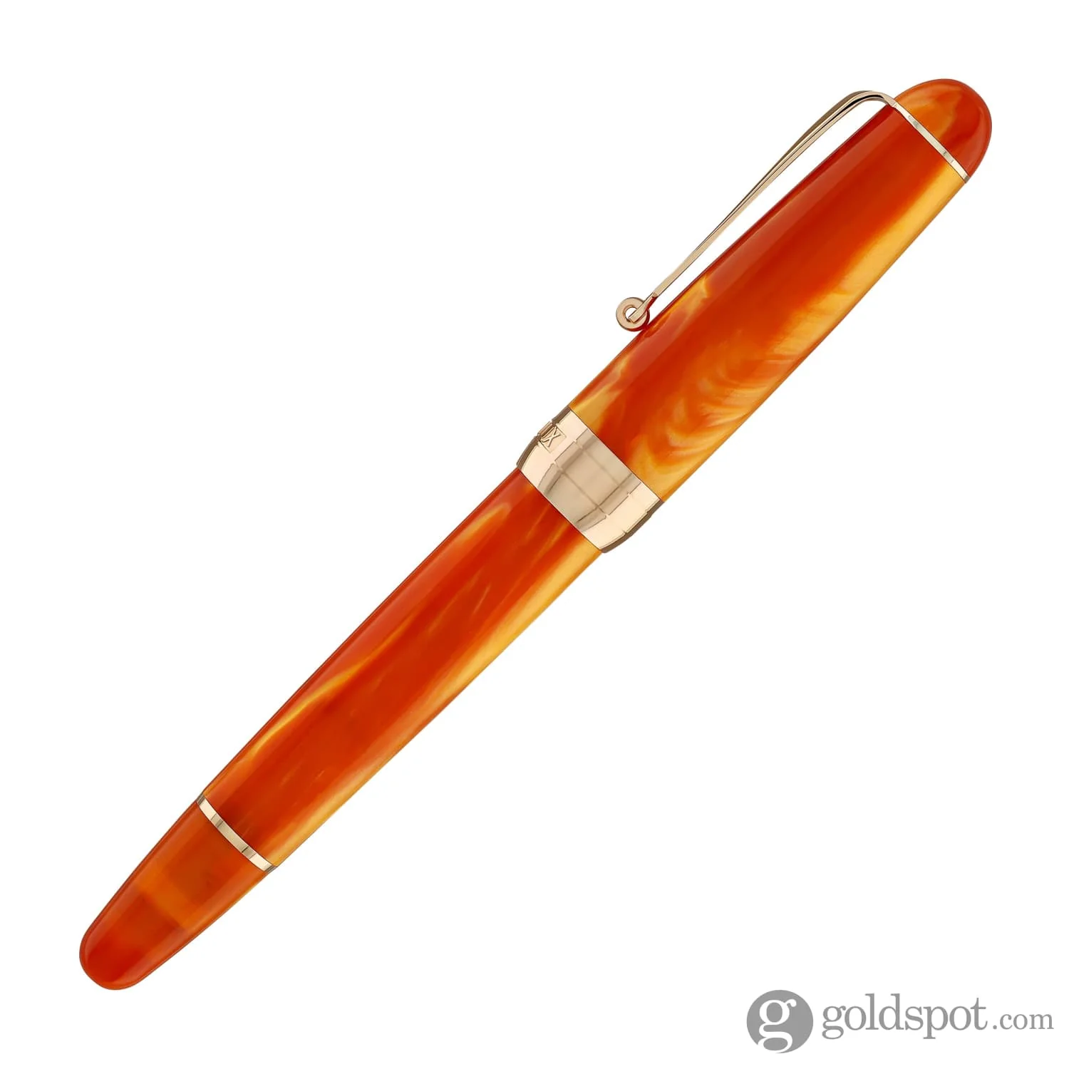 Penlux Masterpiece Delgado Fountain Pen in Tangerine