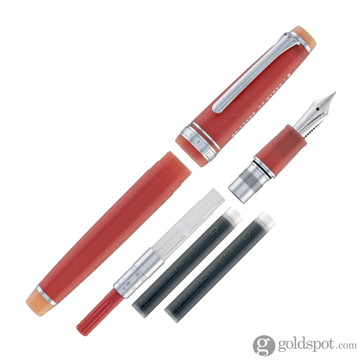 Sailor Pro Gear Slim Fountain Pen in Syvash - 14kt Gold