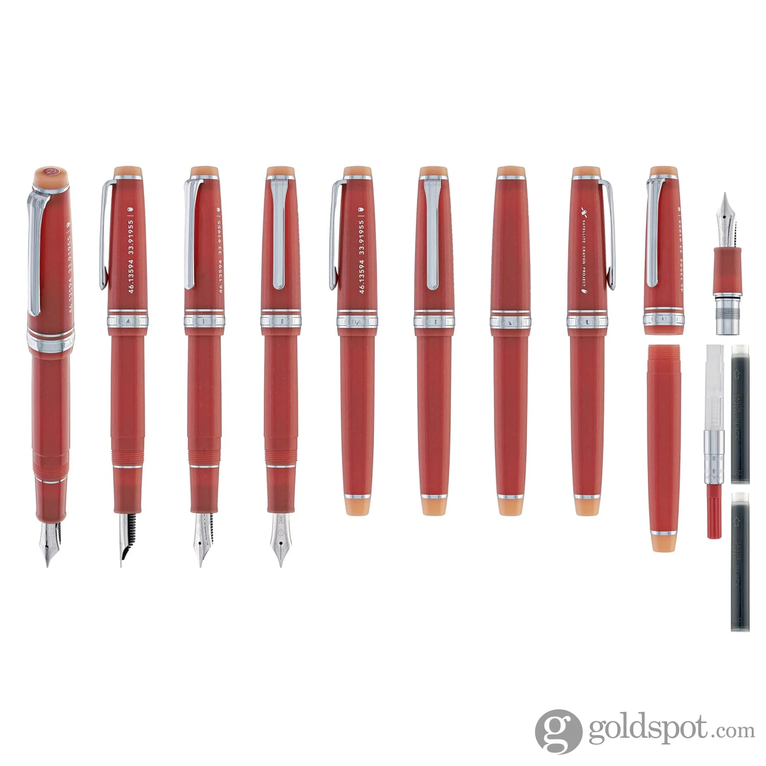 Sailor Pro Gear Slim Fountain Pen in Syvash - 14kt Gold