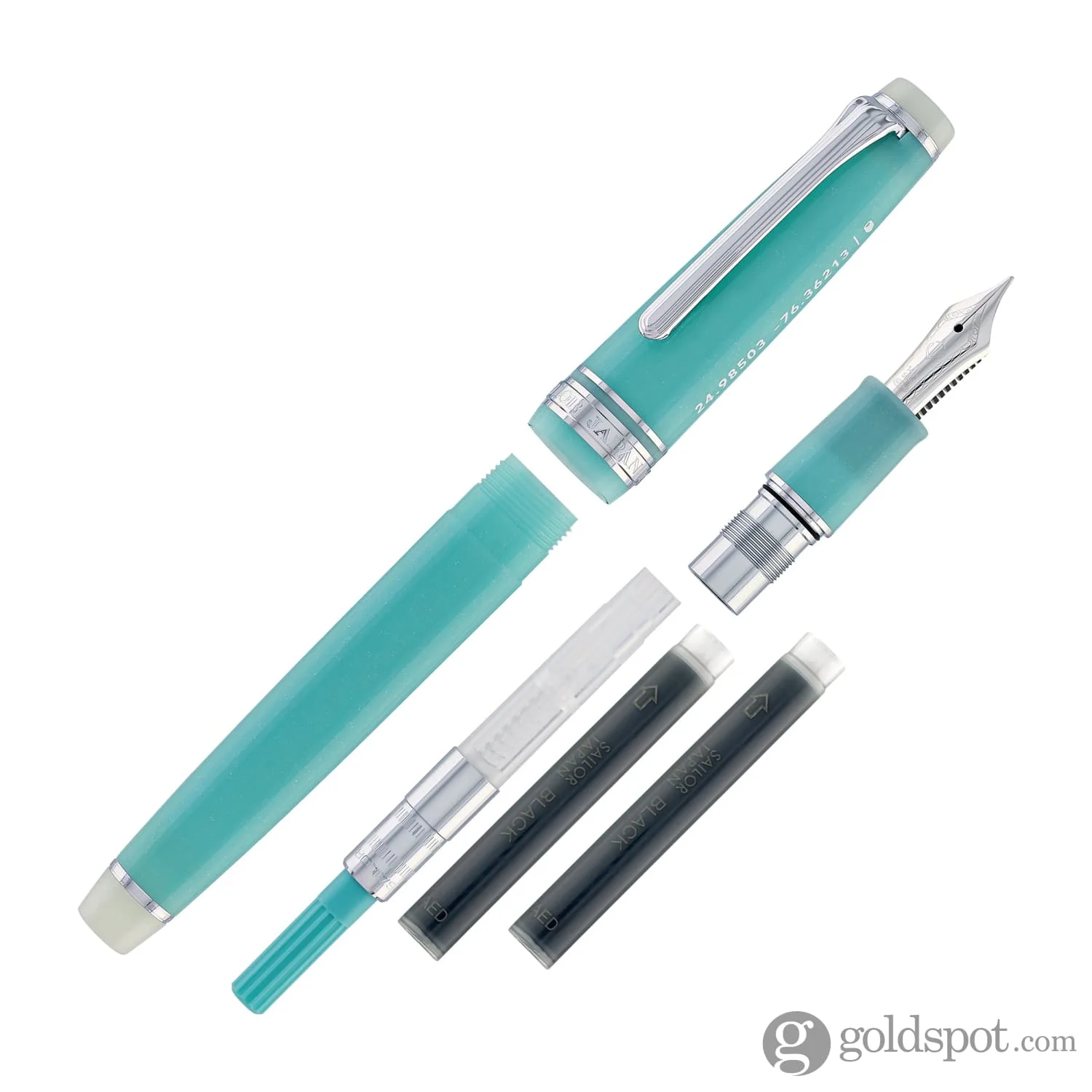 4986-sailor-pro-gear-slim-fountain-pen-in-eleuthera-island-14kt-gold-8.webp Sailor Pro Gear Slim Fountain Pen in Eleuthera Island - 14kt Gold