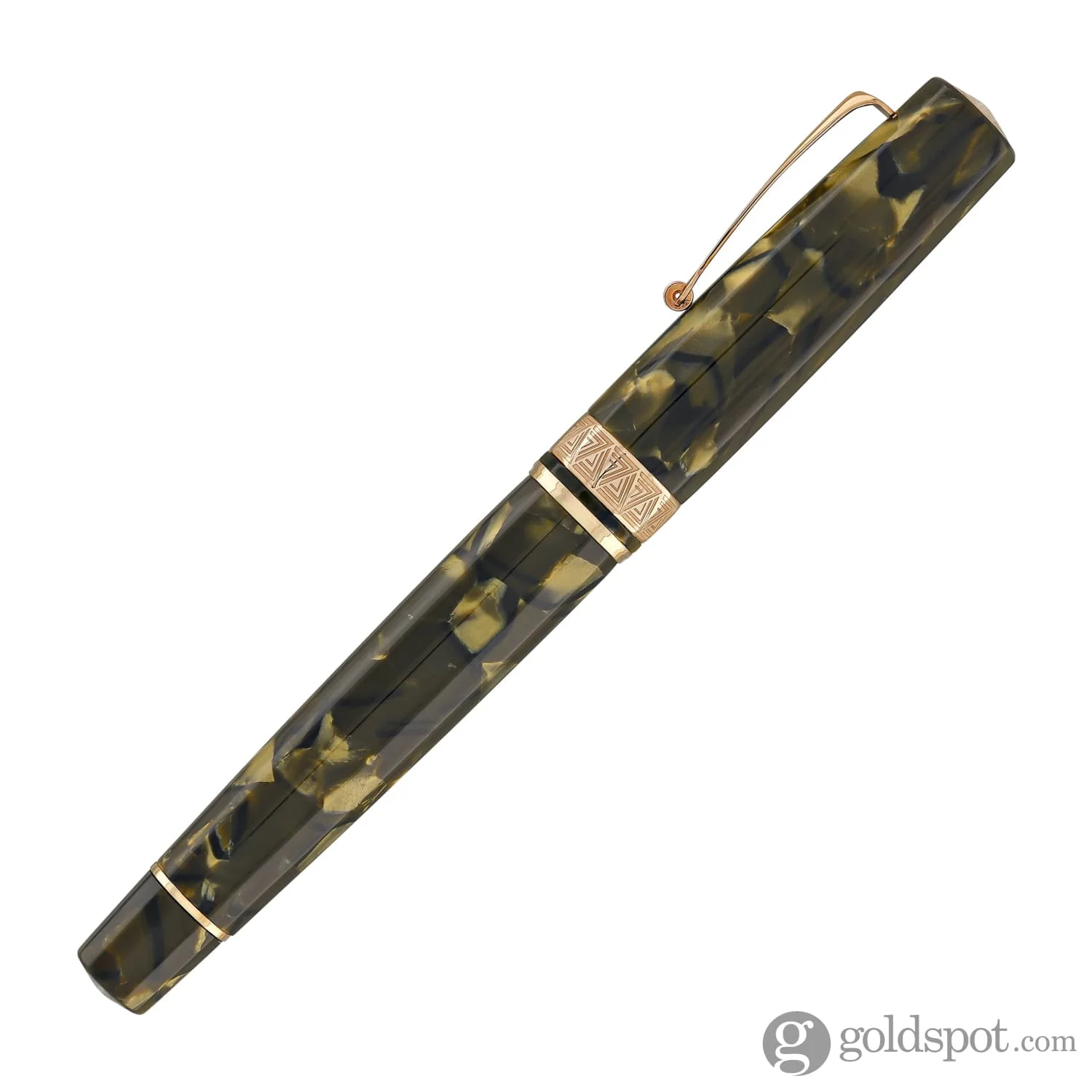 4993-omas-paragon-fountain-pen-in-saft-green-with-rose-gold-trim-5.webp Omas Paragon Fountain Pen in Saft Green with Rose Gold Trim