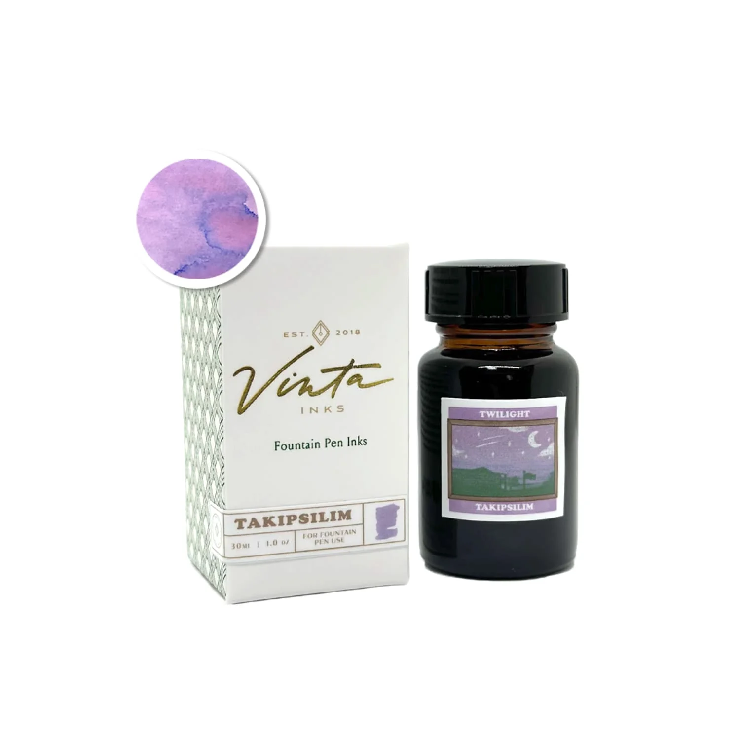 Vinta Inks Homeroom Bottled Ink in Twilight [Takipsilim] - 30mL