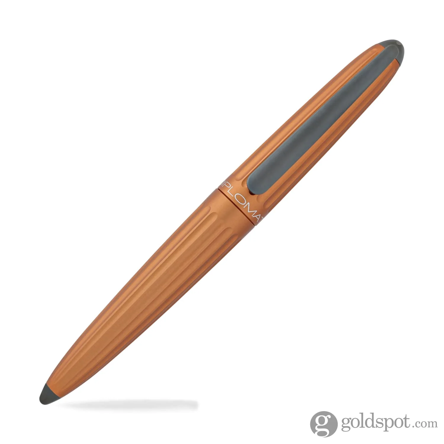 Diplomat Aero Fountain Pen in Sunset Orange - 14K Gold
