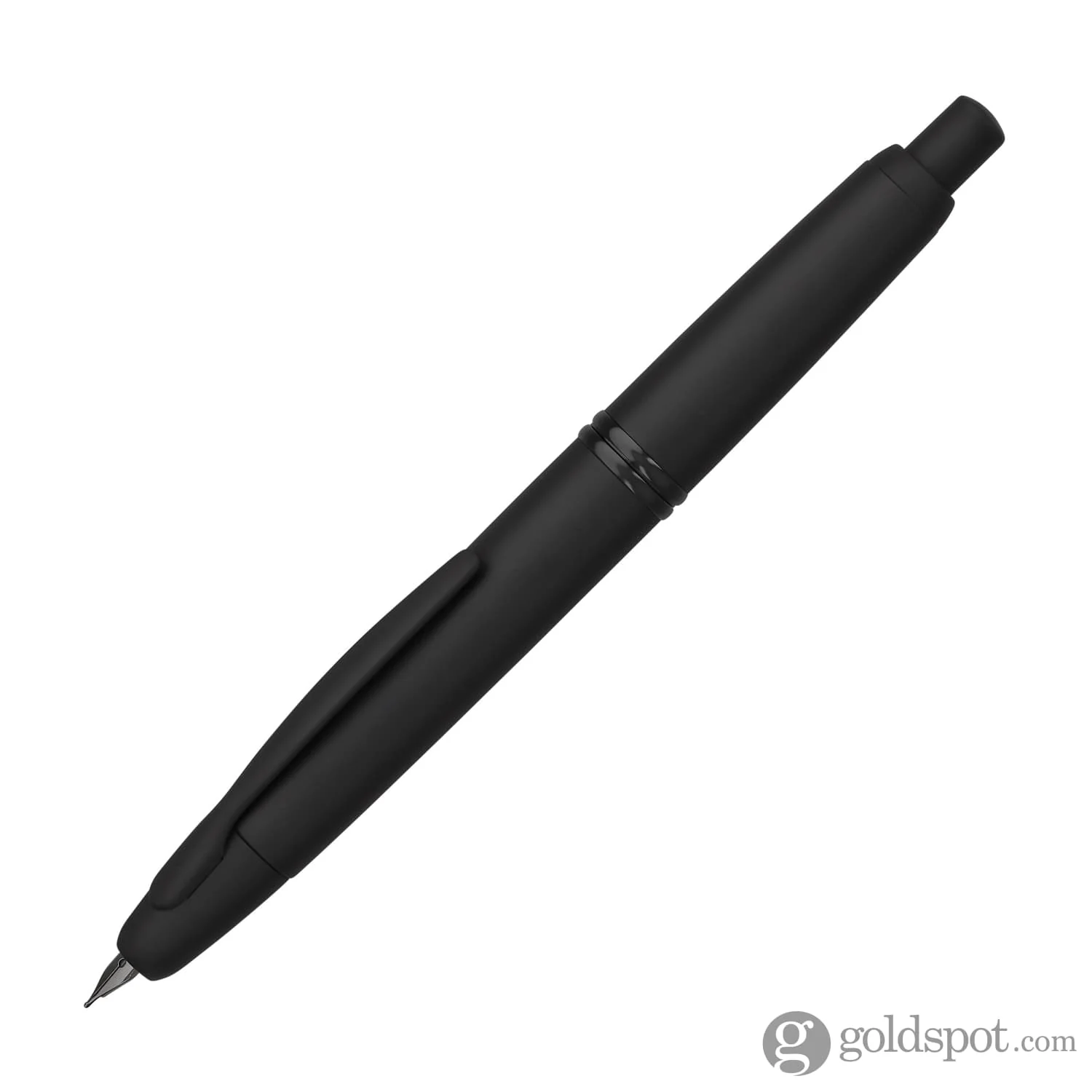 5067-pilot-vanishing-point-fountain-pen-in-matte-black-18k-gold-2.webp Pilot Vanishing Point Fountain Pen in Matte Black - 18K Gold
