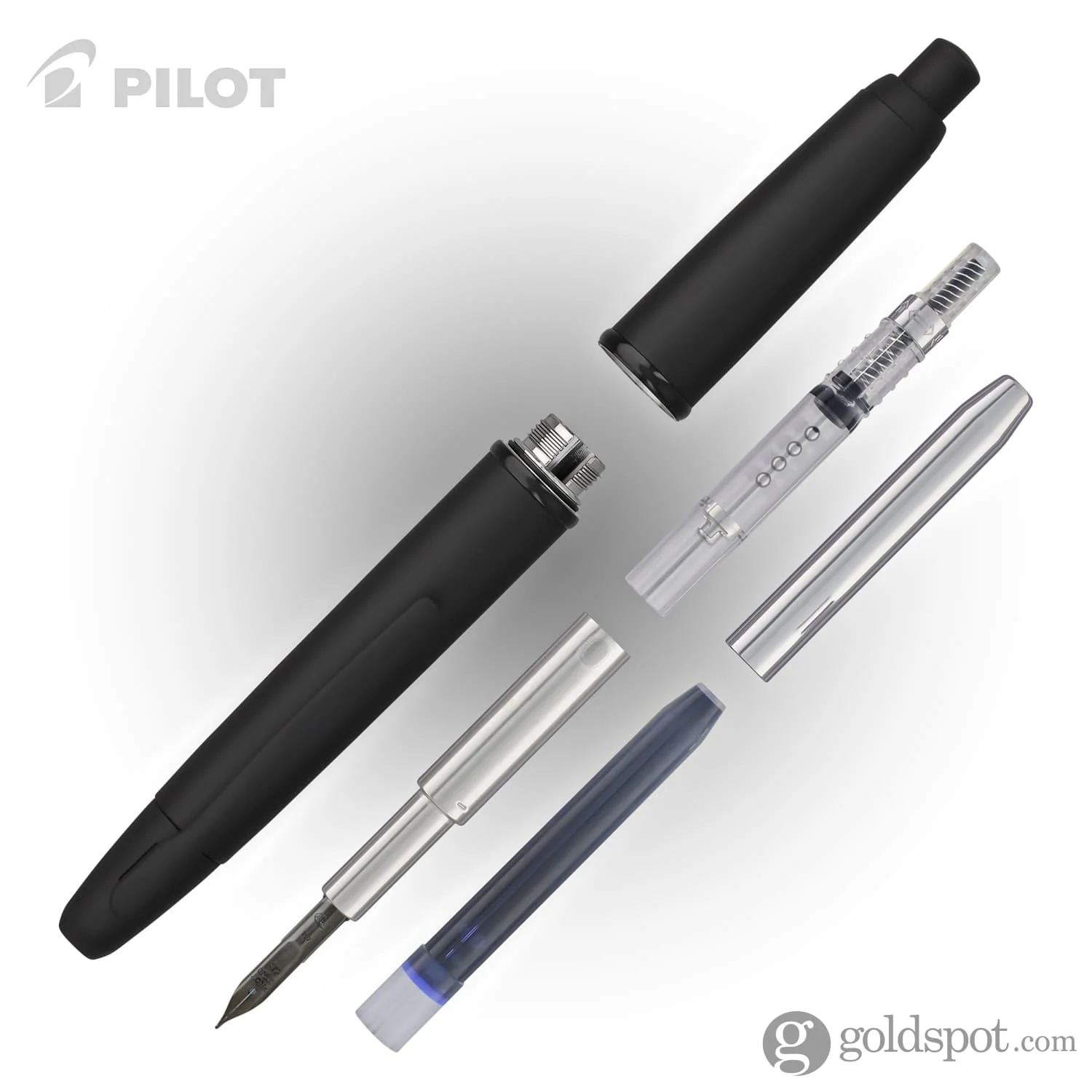 5067-pilot-vanishing-point-fountain-pen-in-matte-black-18k-gold-6.webp Pilot Vanishing Point Fountain Pen in Matte Black - 18K Gold