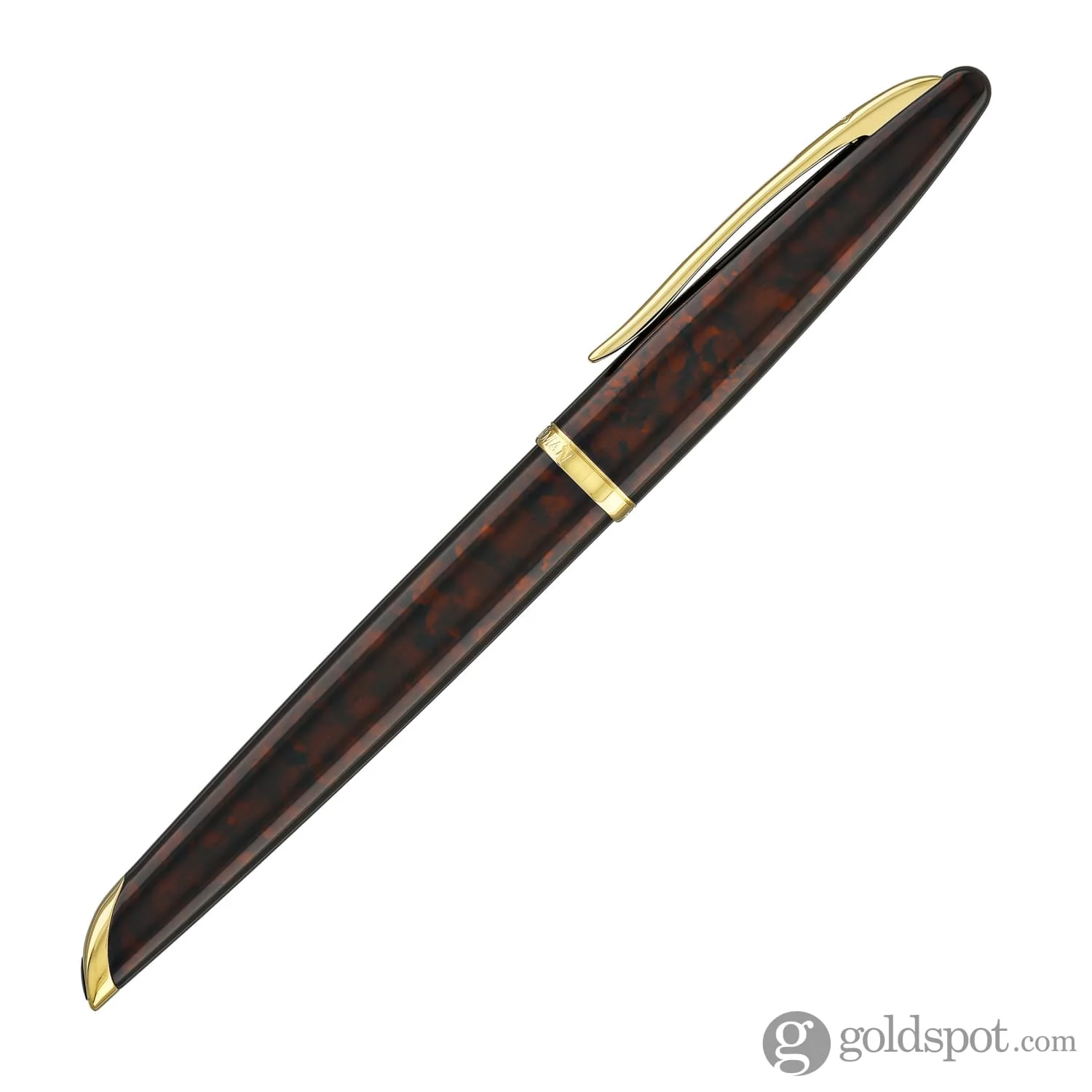 Waterman Carene Fountain Pen in Marine Amber - 18K Gold