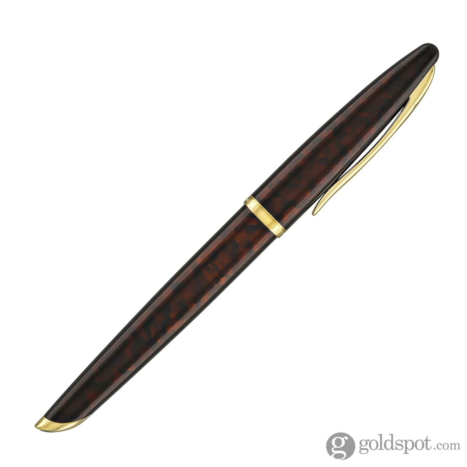 Waterman Carene Fountain Pen in Marine Amber - 18K Gold