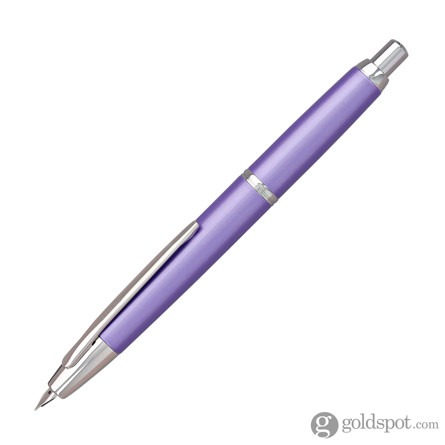 Pilot Vanishing Point Decimo Fountain Pen in Purple - 18K Gold