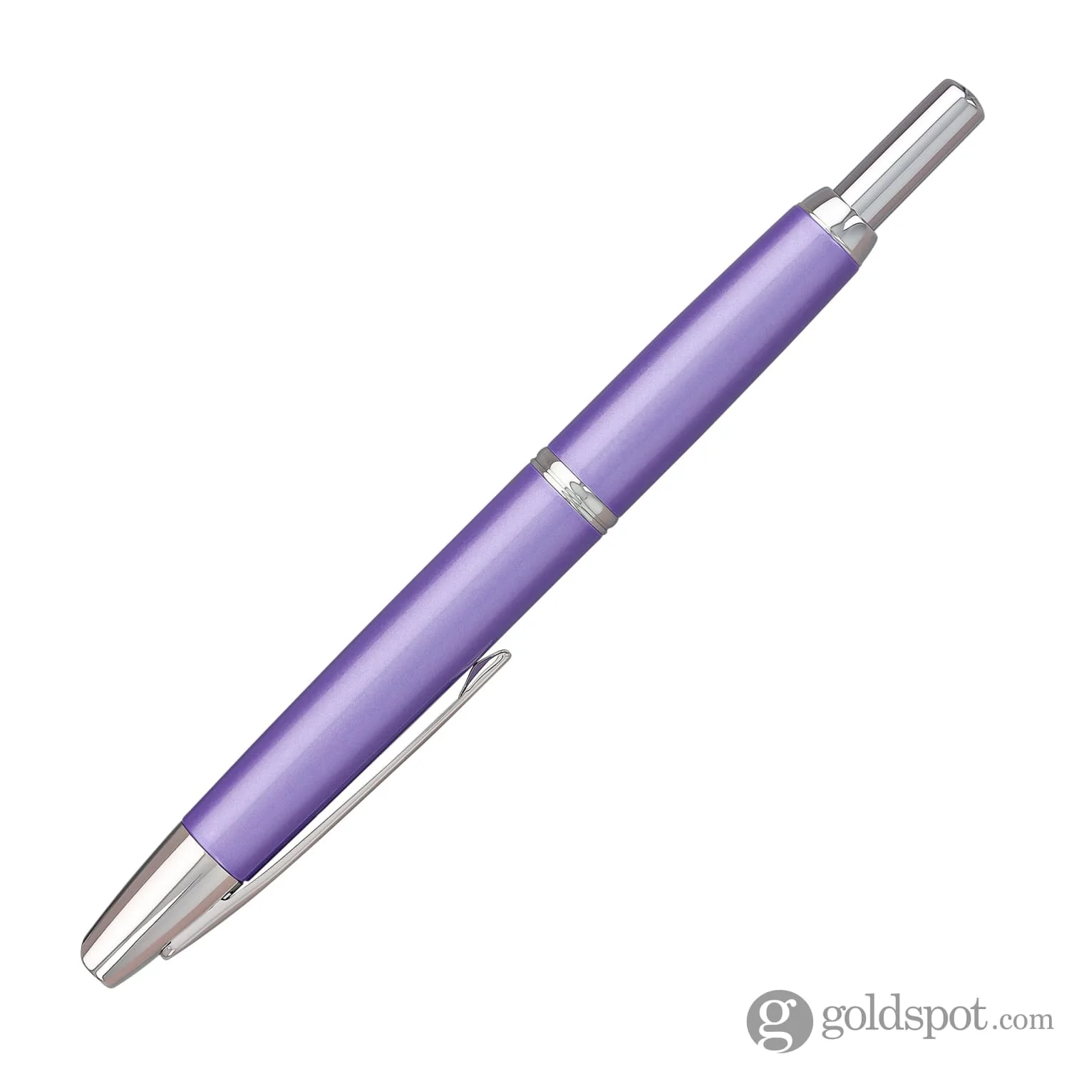 Pilot Vanishing Point Decimo Fountain Pen in Purple - 18K Gold