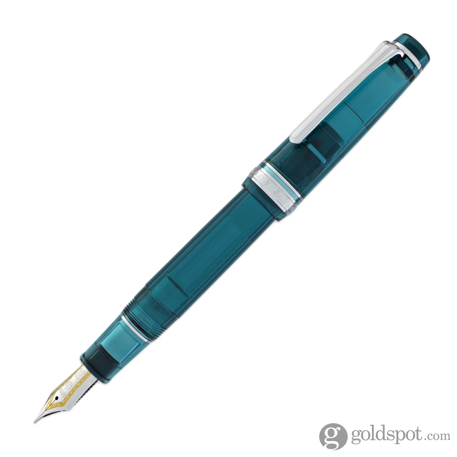 5113-sailor-pro-gear-regular-fountain-pen-in-lucky-charm-green-21kt-gold-nib-2.webp Sailor Pro Gear Regular Fountain Pen in Lucky Charm Green - 21kt Gold Nib