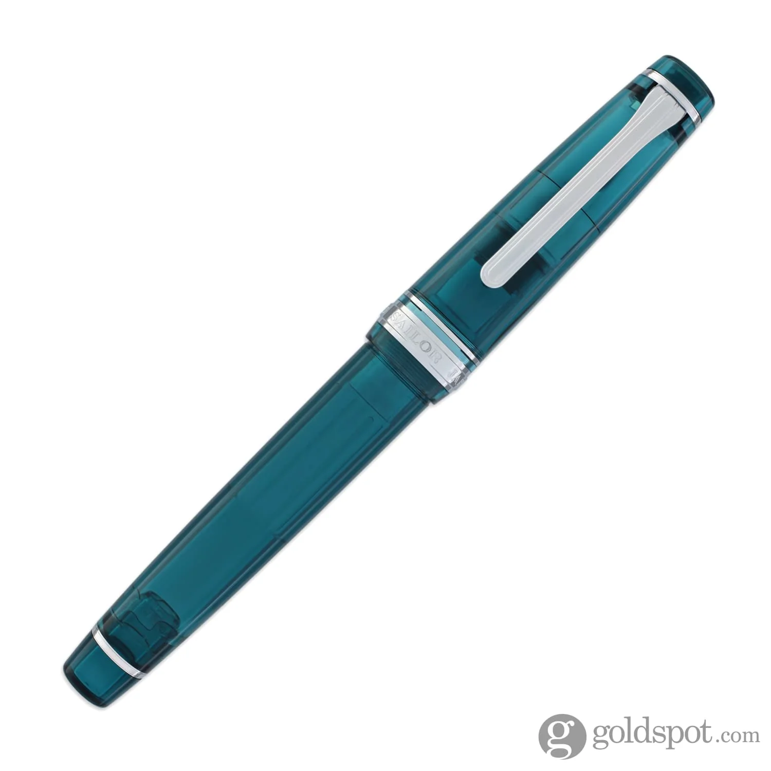 5113-sailor-pro-gear-regular-fountain-pen-in-lucky-charm-green-21kt-gold-nib-4.webp Sailor Pro Gear Regular Fountain Pen in Lucky Charm Green - 21kt Gold Nib