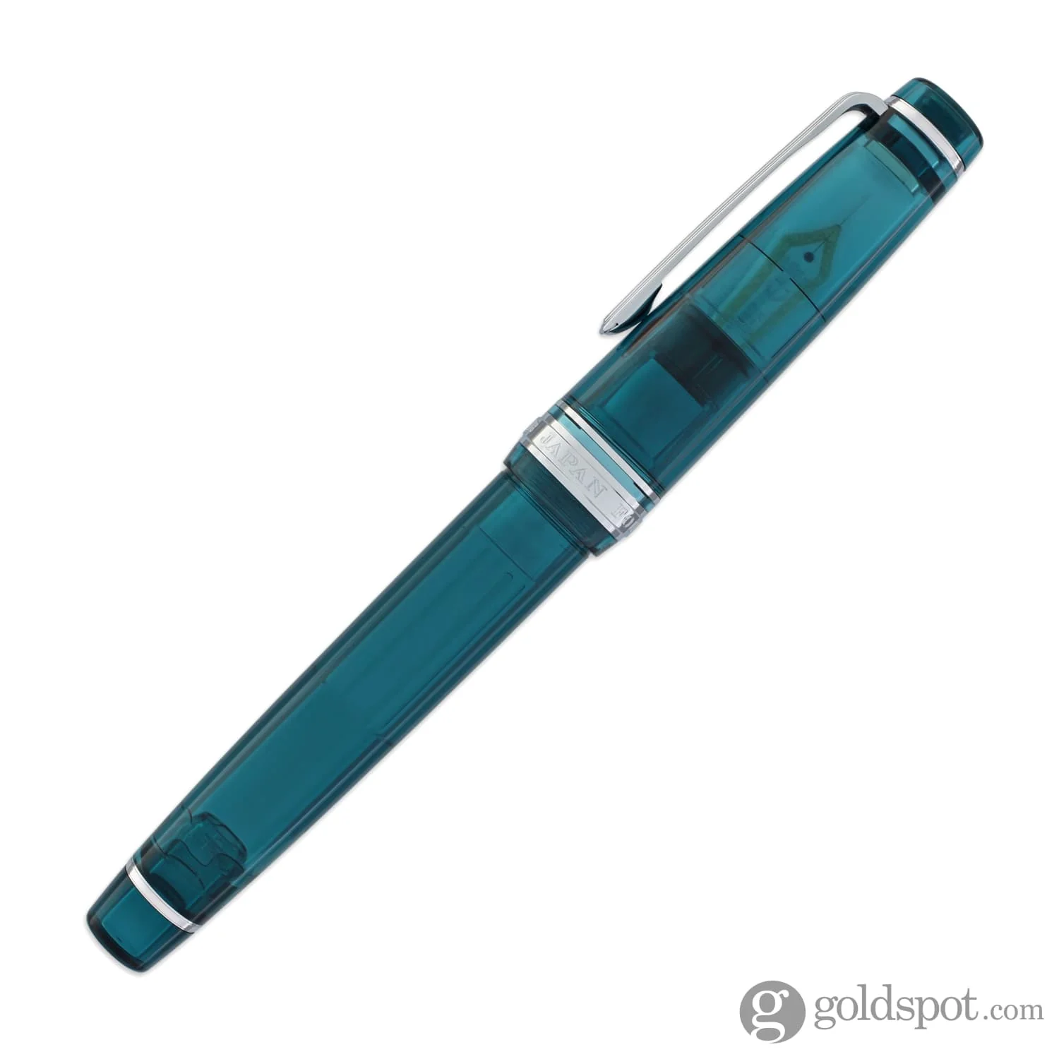 5113-sailor-pro-gear-regular-fountain-pen-in-lucky-charm-green-21kt-gold-nib-5.webp Sailor Pro Gear Regular Fountain Pen in Lucky Charm Green - 21kt Gold Nib