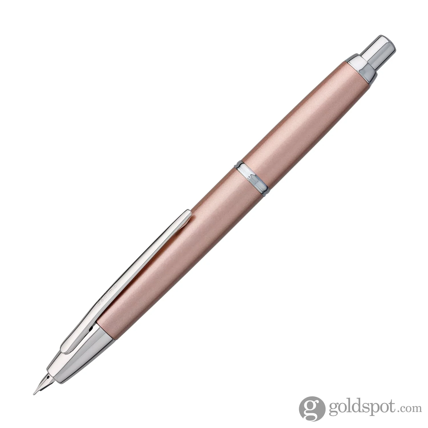 Pilot Vanishing Point Decimo Fountain Pen in Champagne - 18K Gold