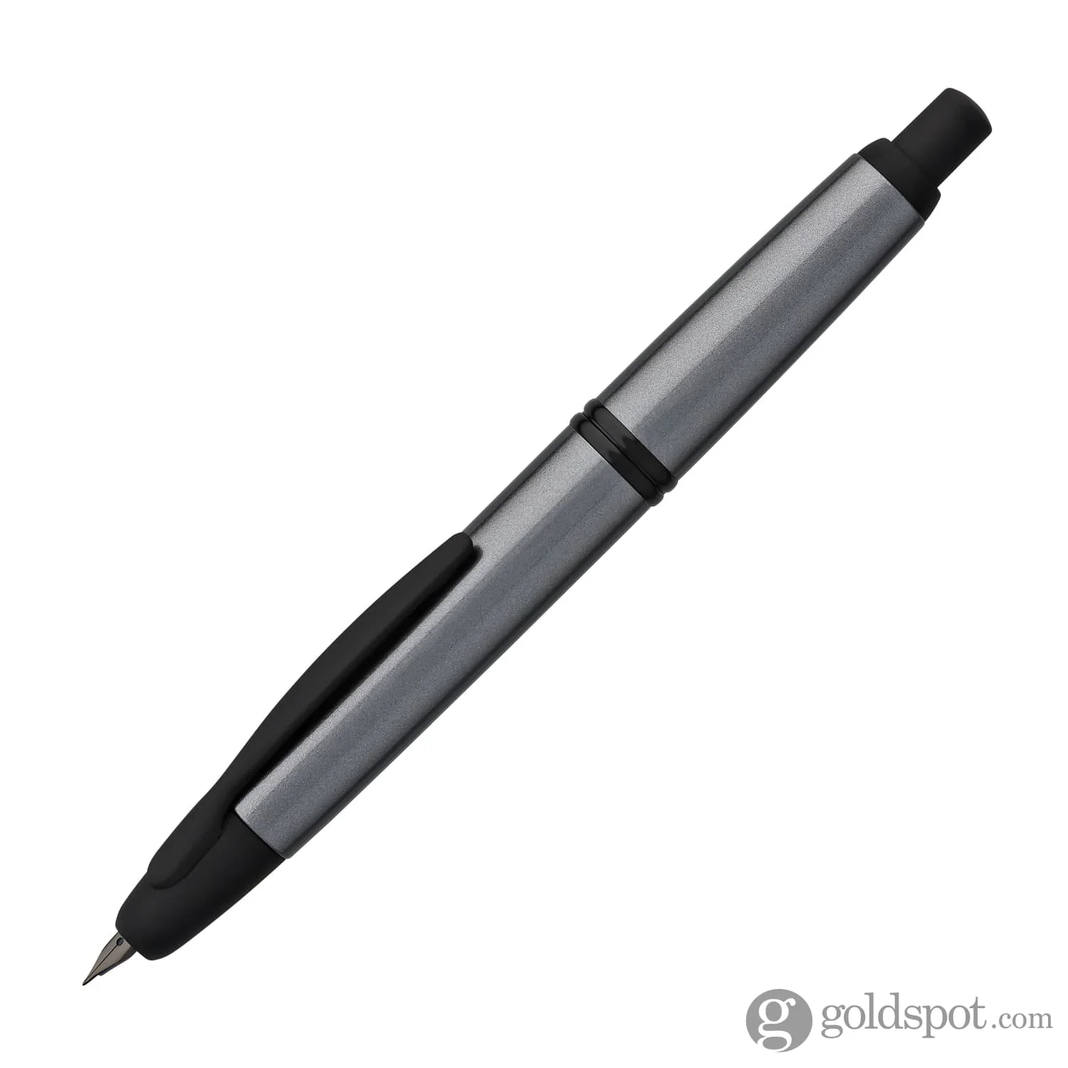 5129-pilot-vanishing-point-fountain-pen-in-gunmetal-gray-matte-black-18k-gold-2.webp Pilot Vanishing Point Fountain Pen in Gunmetal Gray & Matte Black - 18K Gold
