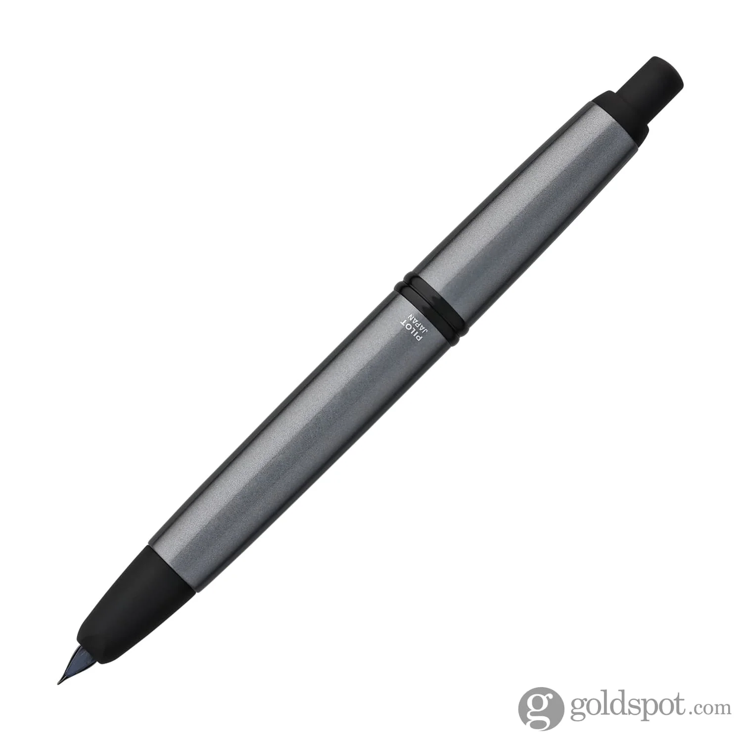 5129-pilot-vanishing-point-fountain-pen-in-gunmetal-gray-matte-black-18k-gold-4.webp Pilot Vanishing Point Fountain Pen in Gunmetal Gray & Matte Black - 18K Gold