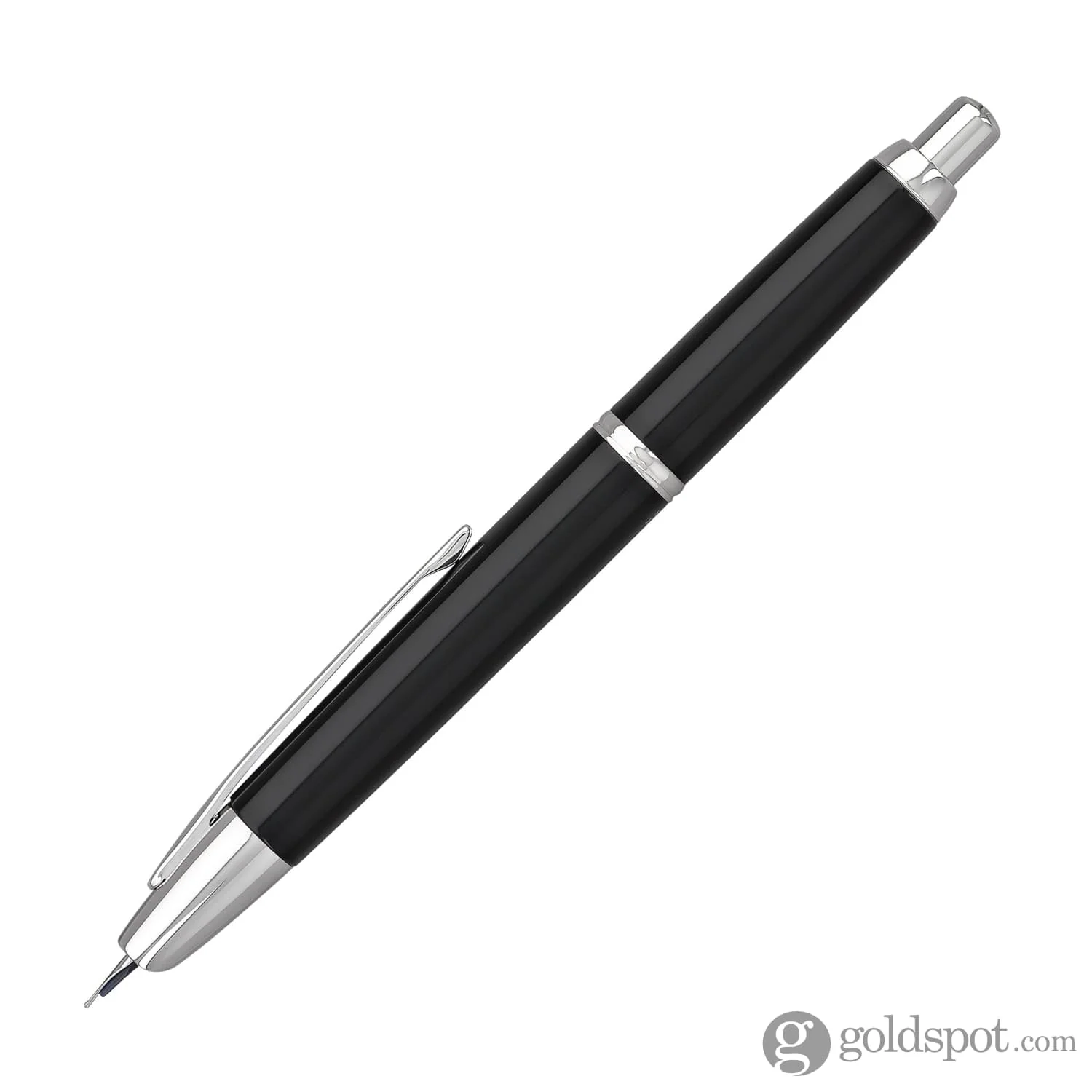 Pilot Vanishing Point Decimo Fountain Pen in Black - 18K Gold