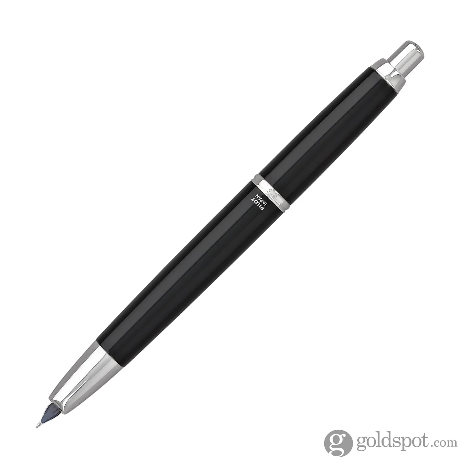 Pilot Vanishing Point Decimo Fountain Pen in Black - 18K Gold