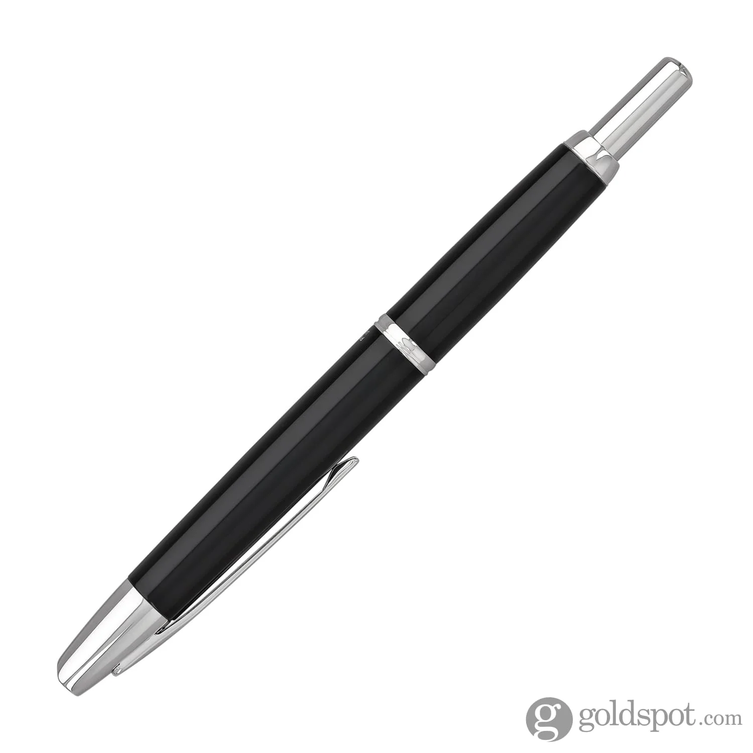 Pilot Vanishing Point Decimo Fountain Pen in Black - 18K Gold