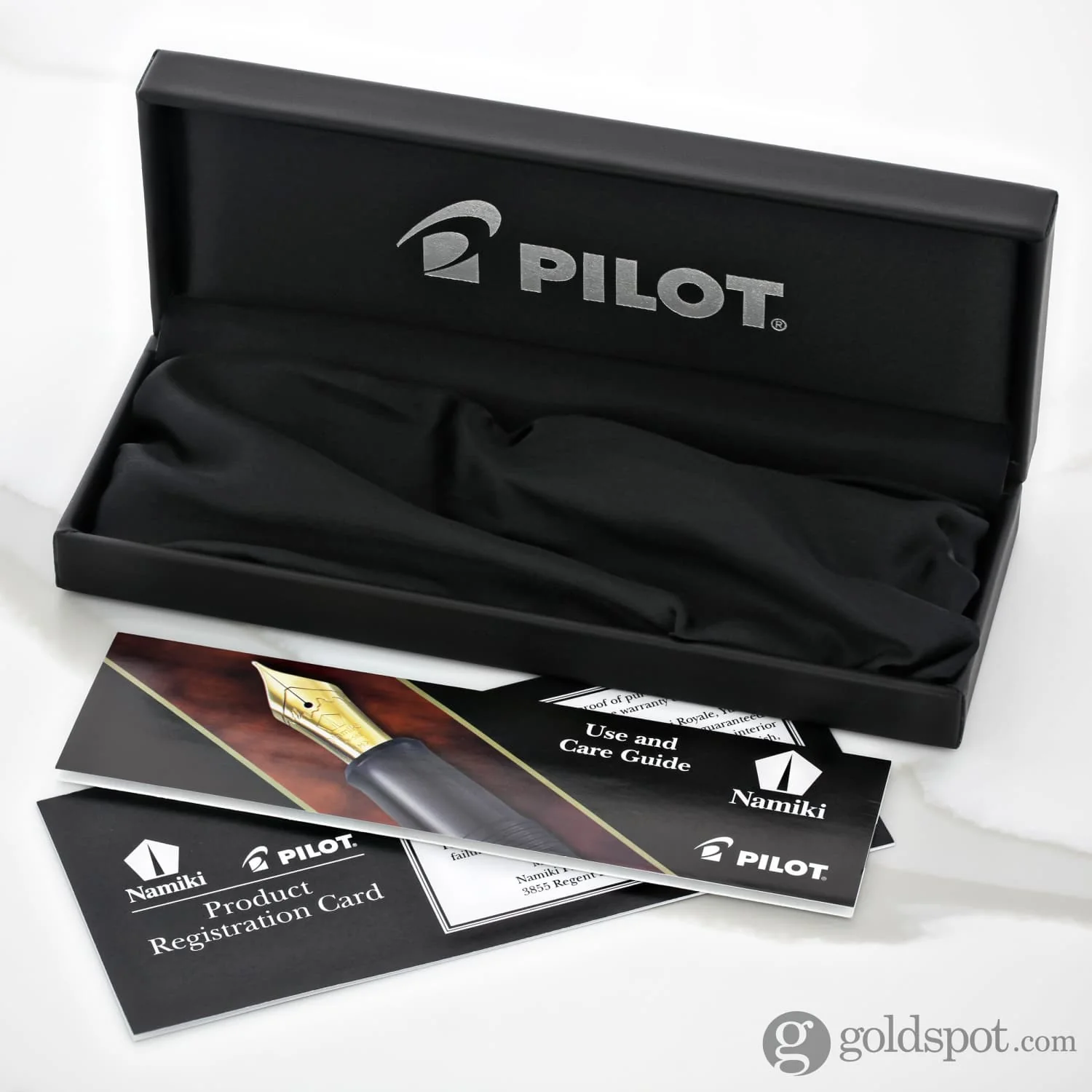 Pilot Vanishing Point Decimo Fountain Pen in Black - 18K Gold