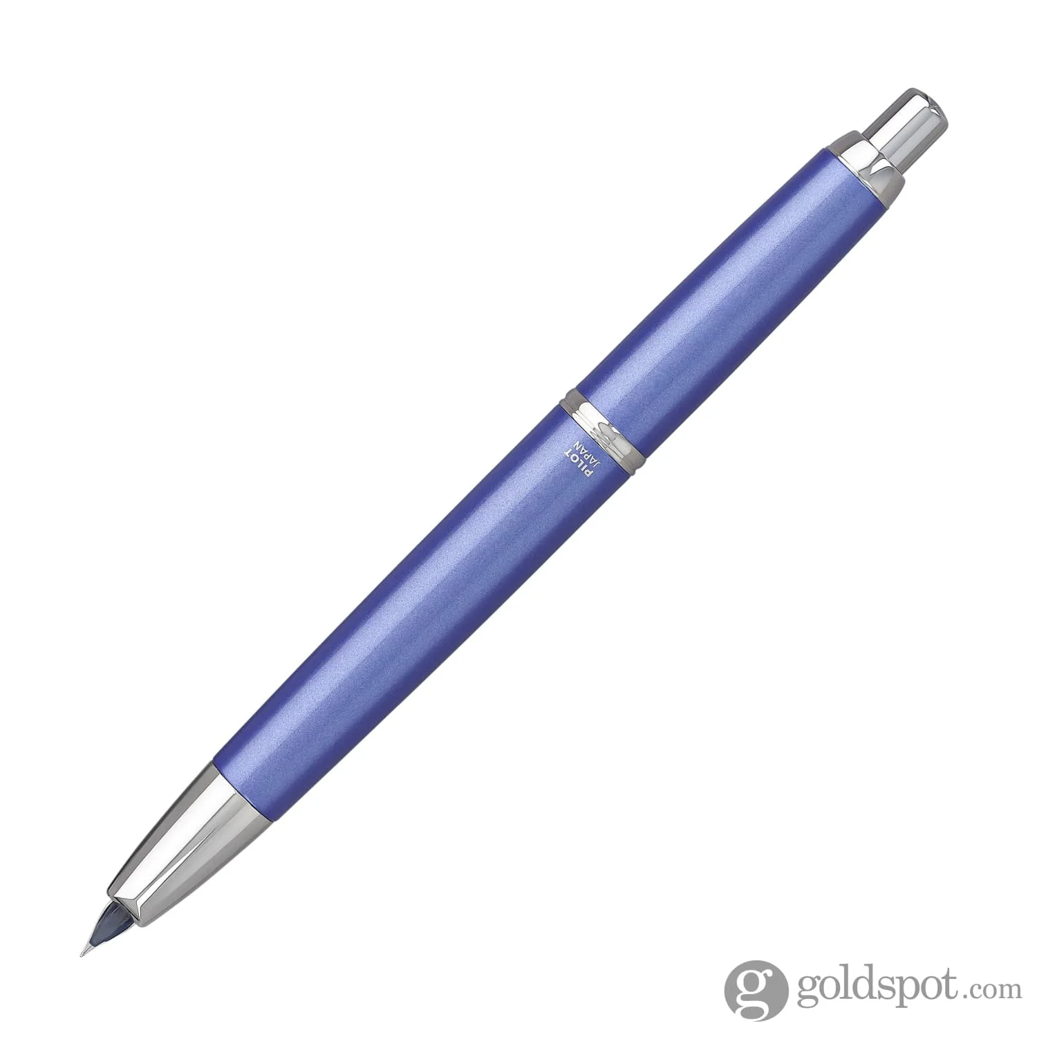 Pilot Vanishing Point Decimo Fountain Pen in Light Blue - 18K Gold