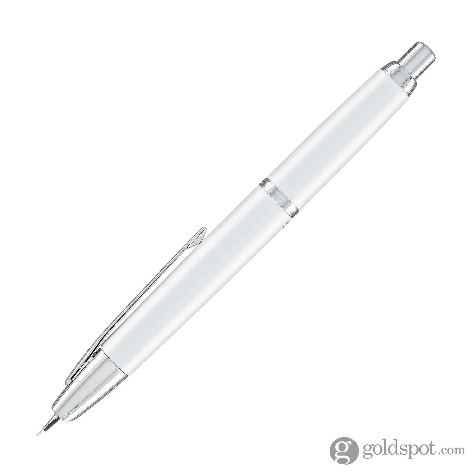 5173-pilot-vanishing-point-decimo-fountain-pen-in-white-18k-gold-3.webp Pilot Vanishing Point Decimo Fountain Pen in White - 18K Gold