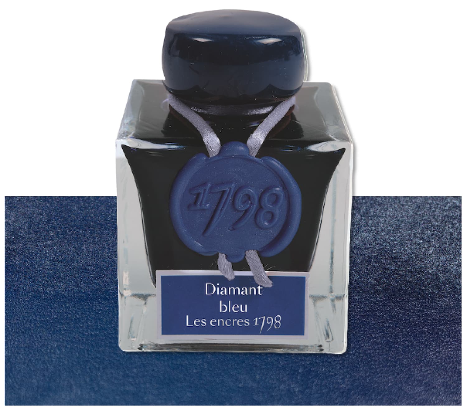 518-j.-herbin-1798-anniversary-bottled-ink-in-diamant-bleu-50-ml-1.jpg J. Herbin 1798 Anniversary Bottled Ink in Diamant Bleu - 50 mL