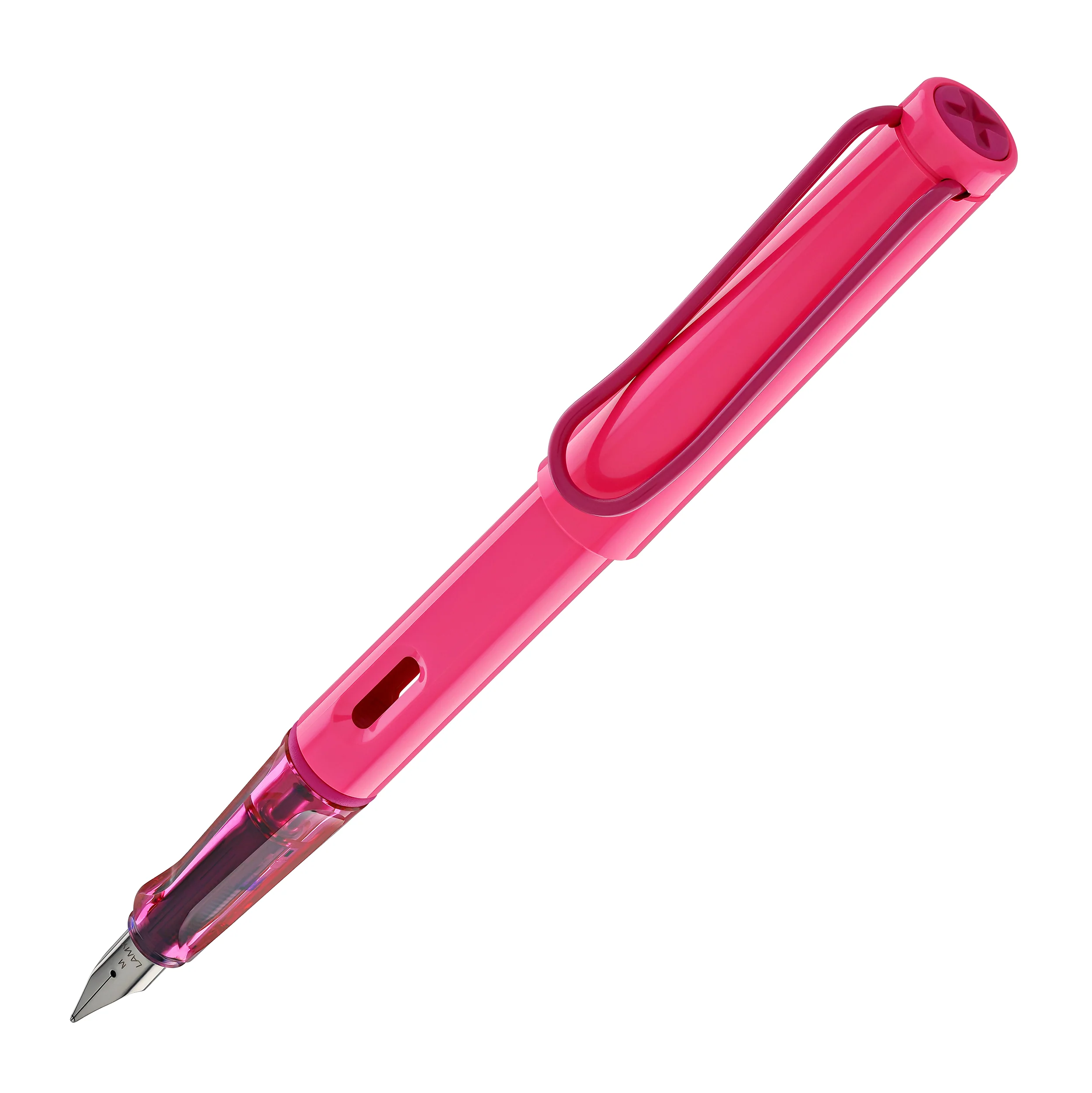 520-lamy-safari-fountain-pen-in-neon-pink-1.webp Lamy Safari Fountain Pen in Neon Pink