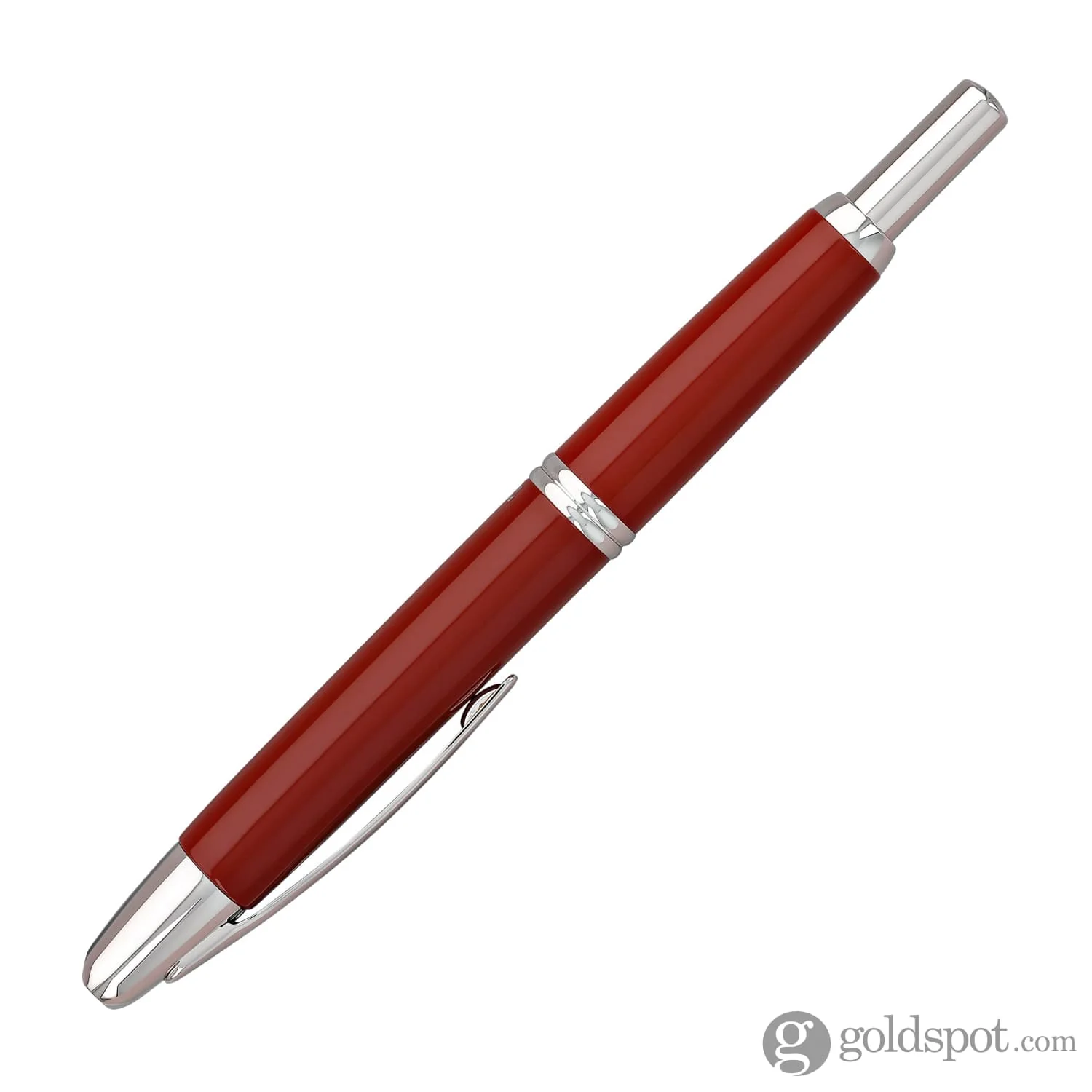 5203-pilot-vanishing-point-fountain-pen-in-red-rhodium-18k-gold-5.webp Pilot Vanishing Point Fountain Pen in Red & Rhodium - 18K Gold