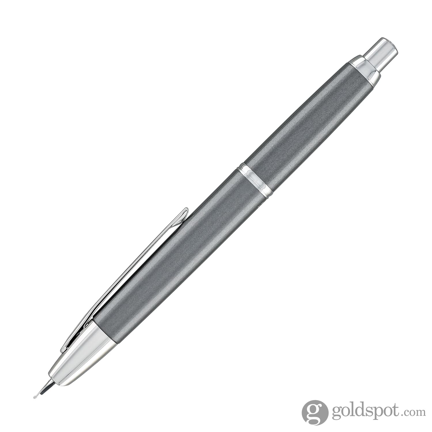 5224-pilot-vanishing-point-decimo-fountain-pen-in-dark-grey-18k-gold-3.jpg Pilot Vanishing Point Decimo Fountain Pen in Dark Grey - 18K Gold