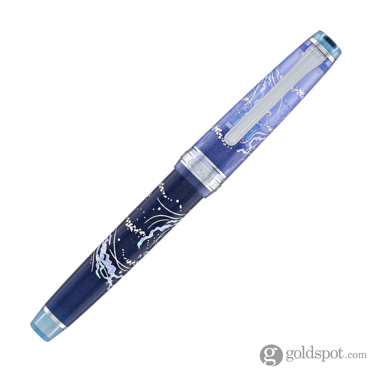 5242-sailor-x-plus-pro-gear-slim-fountain-pen-in-jellyfish-ink-set-14k-gold-limited-edition-2.jpg Sailor x Plus Pro Gear Slim Fountain Pen in Jellyfish & Ink Set - 14K Gold Limited Edition