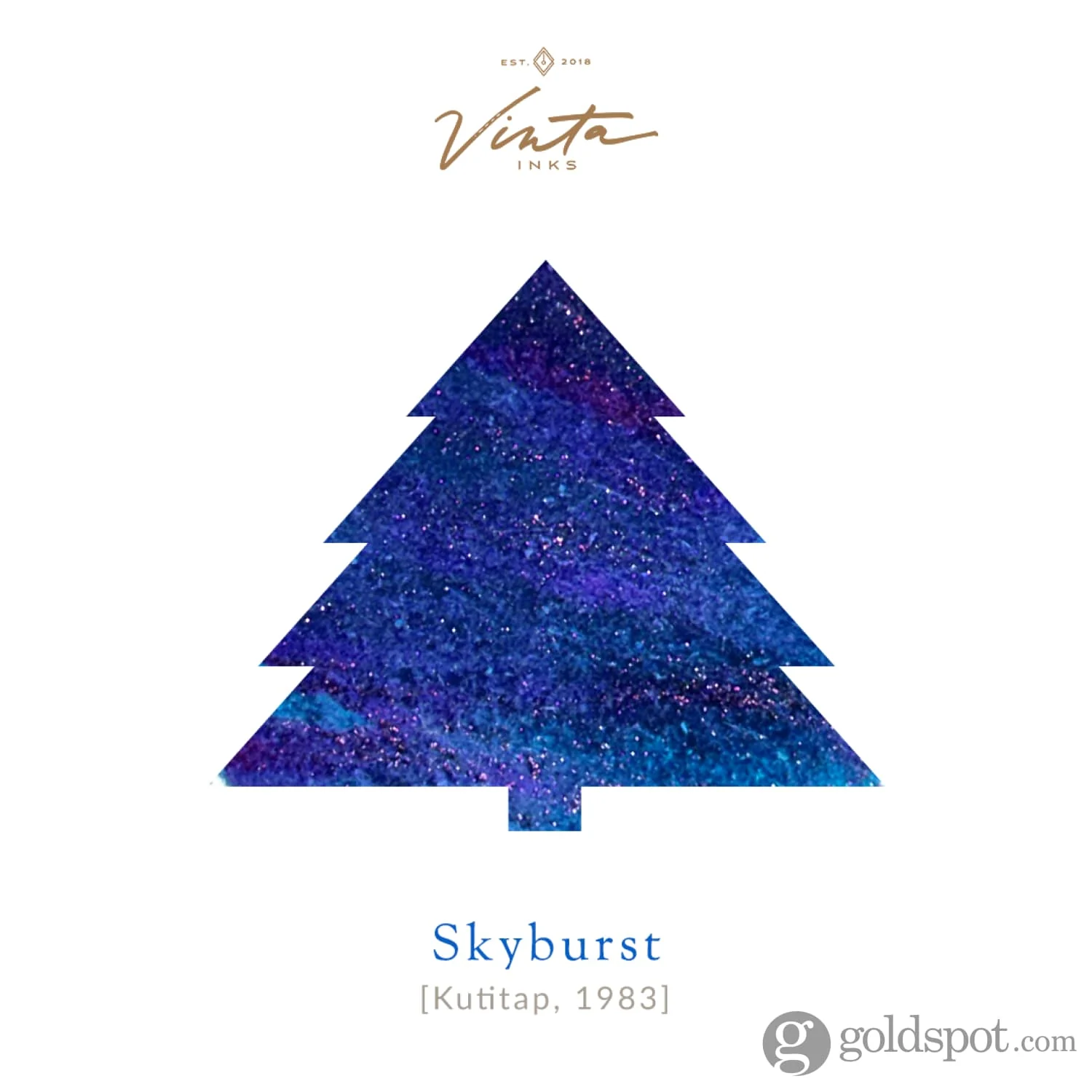 Vinta Inks Seasonal Bottled Ink in Skyburst [Kutitap 1983] - 30mL
