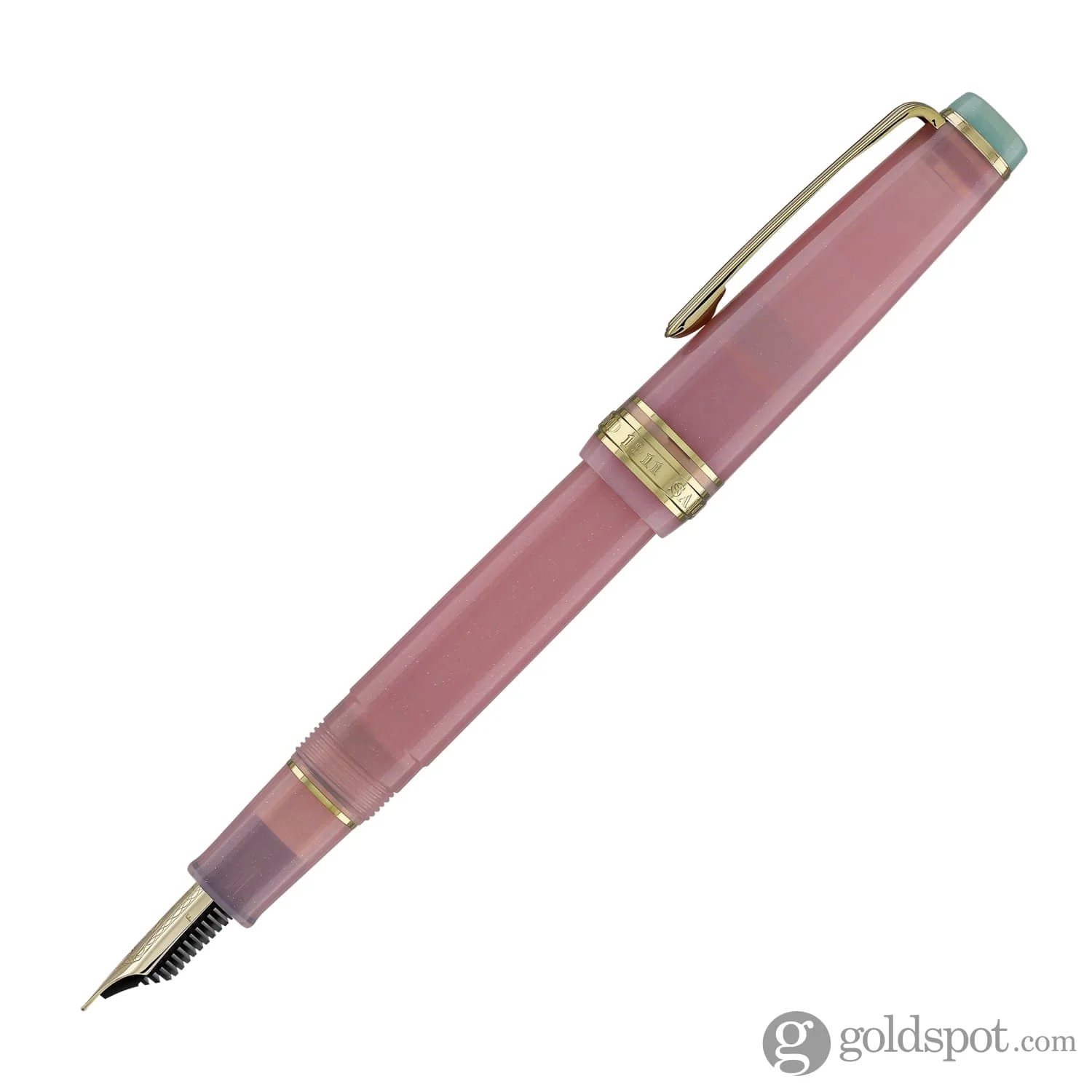 Sailor Professional Gear Slim Solar Term Series Fountain Pen in Hagi Gold Trim - 14kt Gold Nib