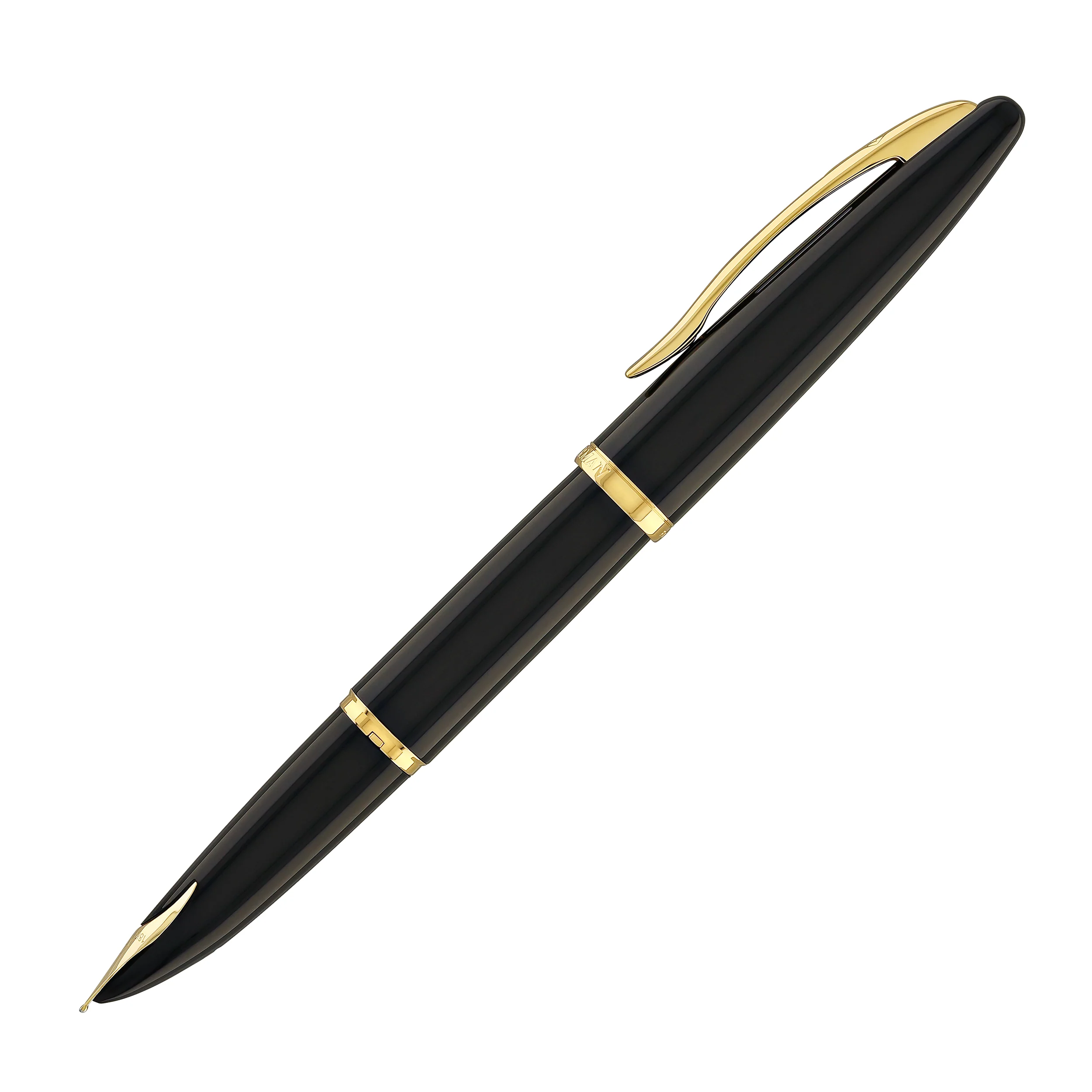 5264-waterman-carene-fountain-pen-in-black-sea-with-gold-trim-18k-gold-medium-point-4.webp Waterman Carene Fountain Pen in Black Sea with Gold Trim - 18K Gold Medium Point