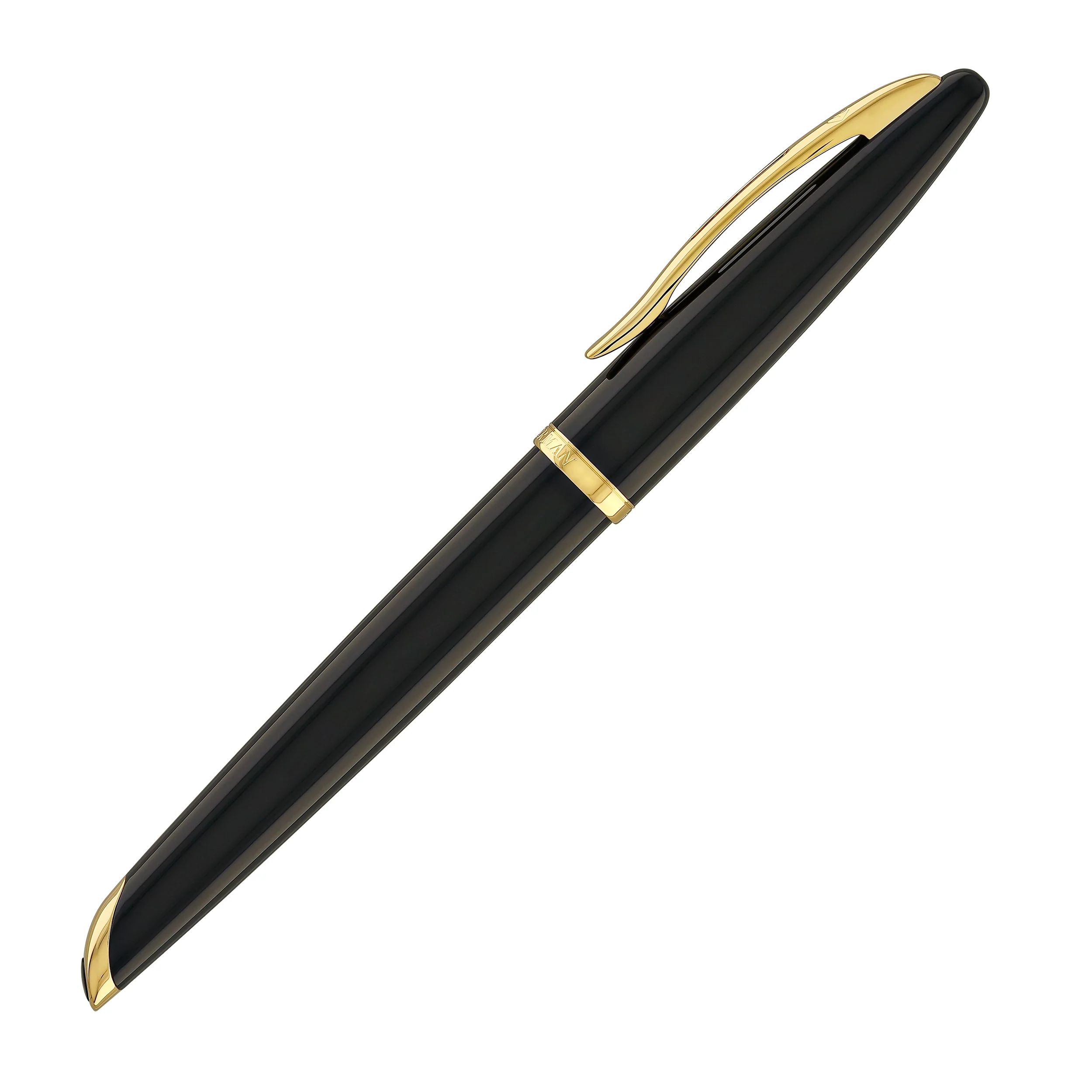 5264-waterman-carene-fountain-pen-in-black-sea-with-gold-trim-18k-gold-medium-point-5.webp Waterman Carene Fountain Pen in Black Sea with Gold Trim - 18K Gold Medium Point