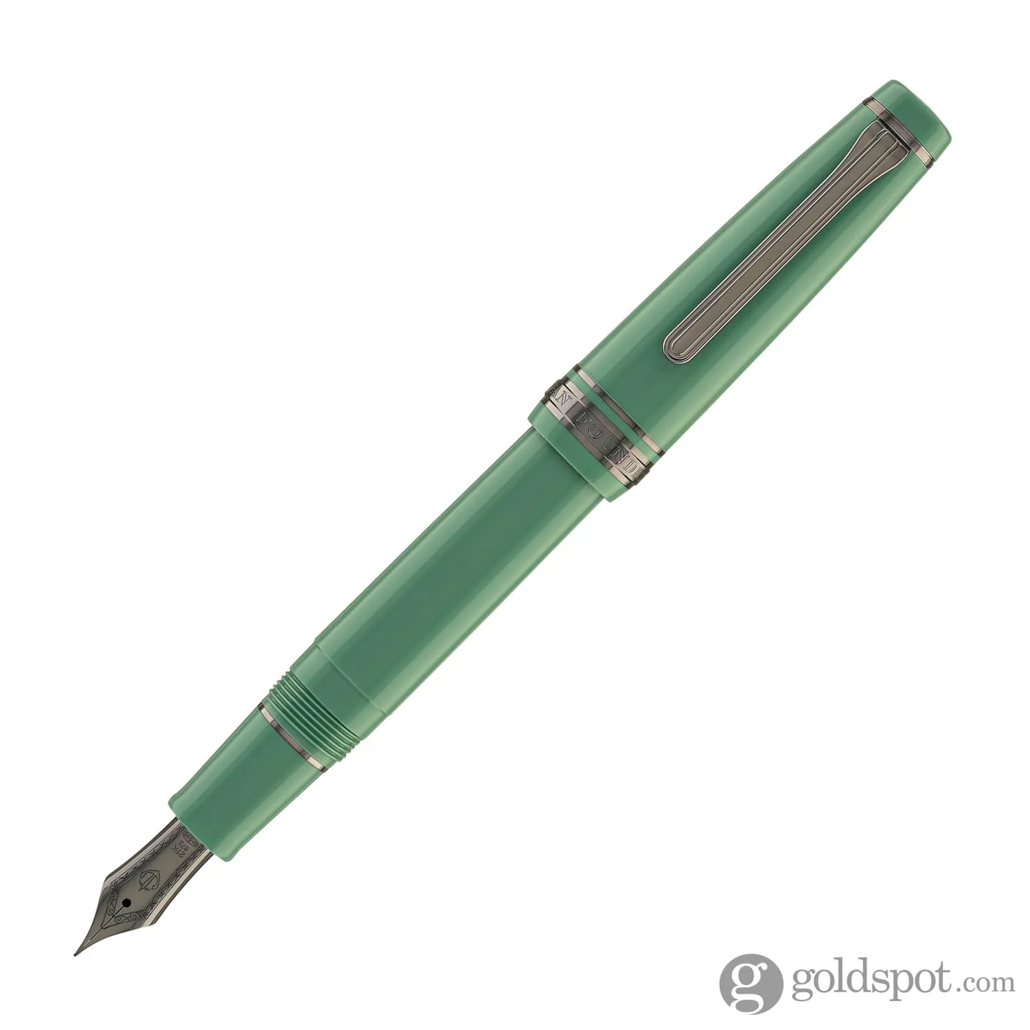 Sailor Pro Gear 'Area 51' Regular Fountain Pen in Alien Green - 21kt Gold
