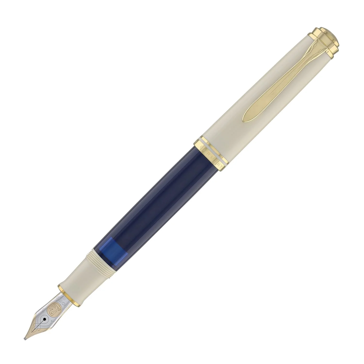 5301-pelikan-souveran-800-fountain-pen-in-cream-blue-special-edition-1.webp Pelikan Souveran 800 Fountain Pen in Cream Blue - Special Edition