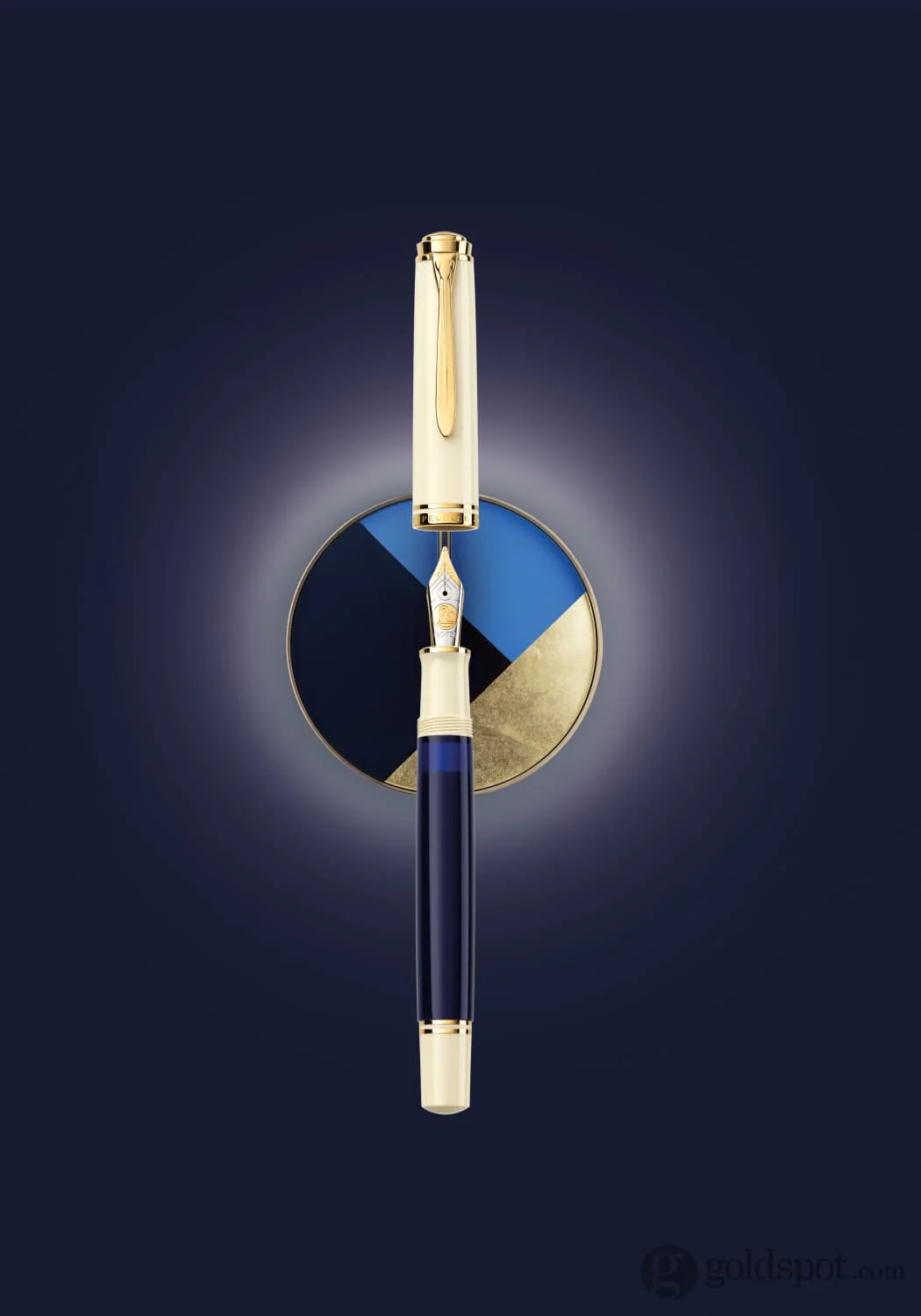 Pelikan Souveran 800 Fountain Pen in Cream Blue - Special Edition