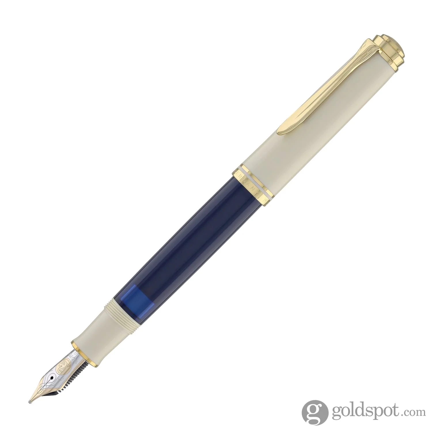 Pelikan Souveran 800 Fountain Pen in Cream Blue - Special Edition