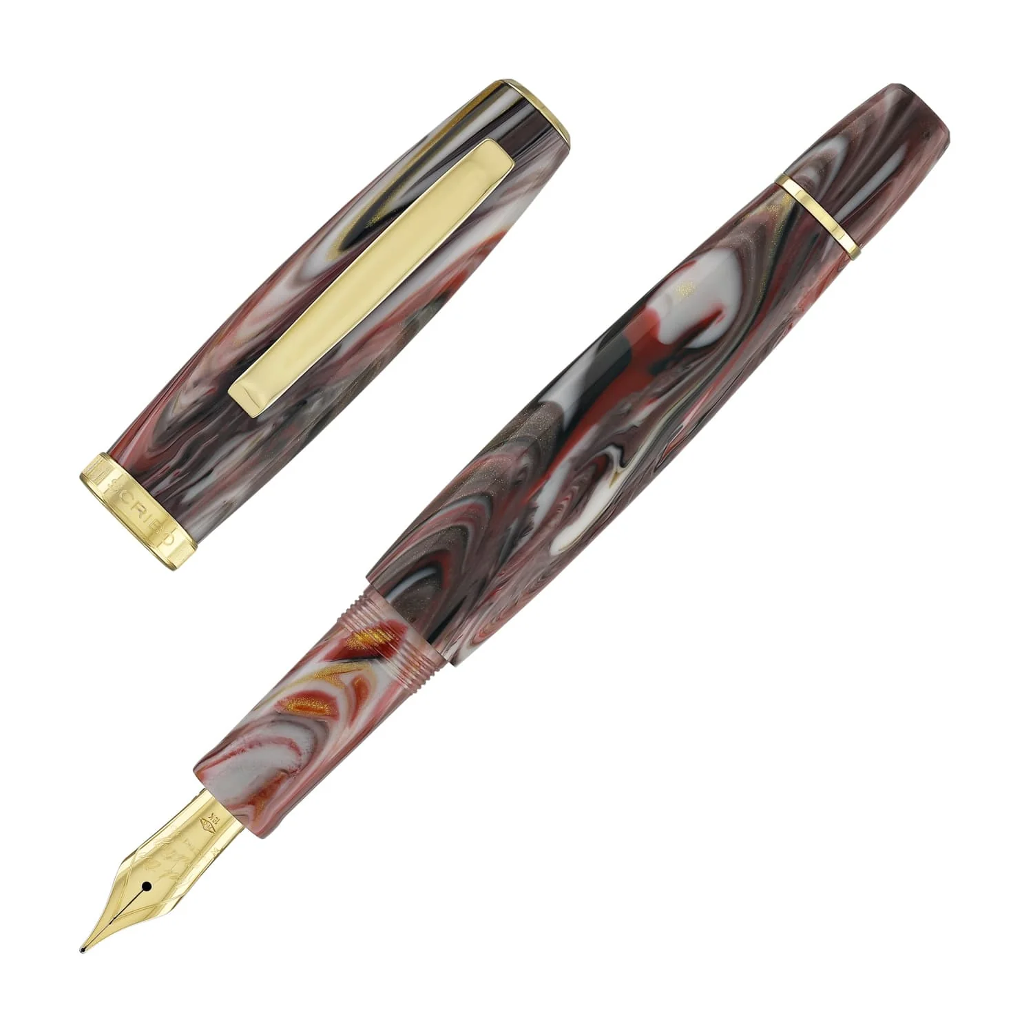 5326-scribo-la-dotta-fountain-pen-in-orefici-1.webp Scribo La Dotta Fountain Pen in Orefici
