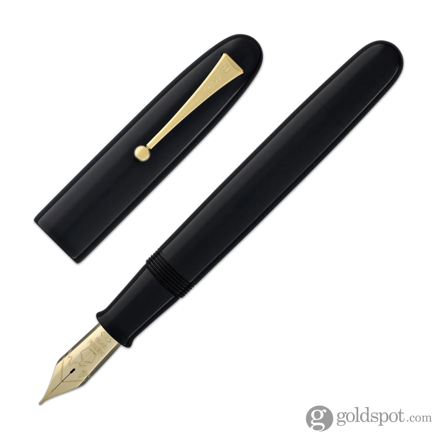 Namiki Emperor Fountain Pen in Urushi Black - 18K Gold
