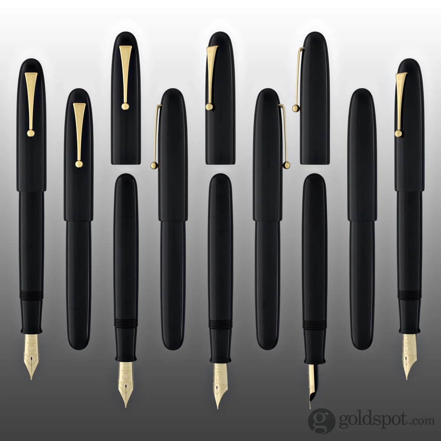 Namiki Emperor Fountain Pen in Urushi Black - 18K Gold