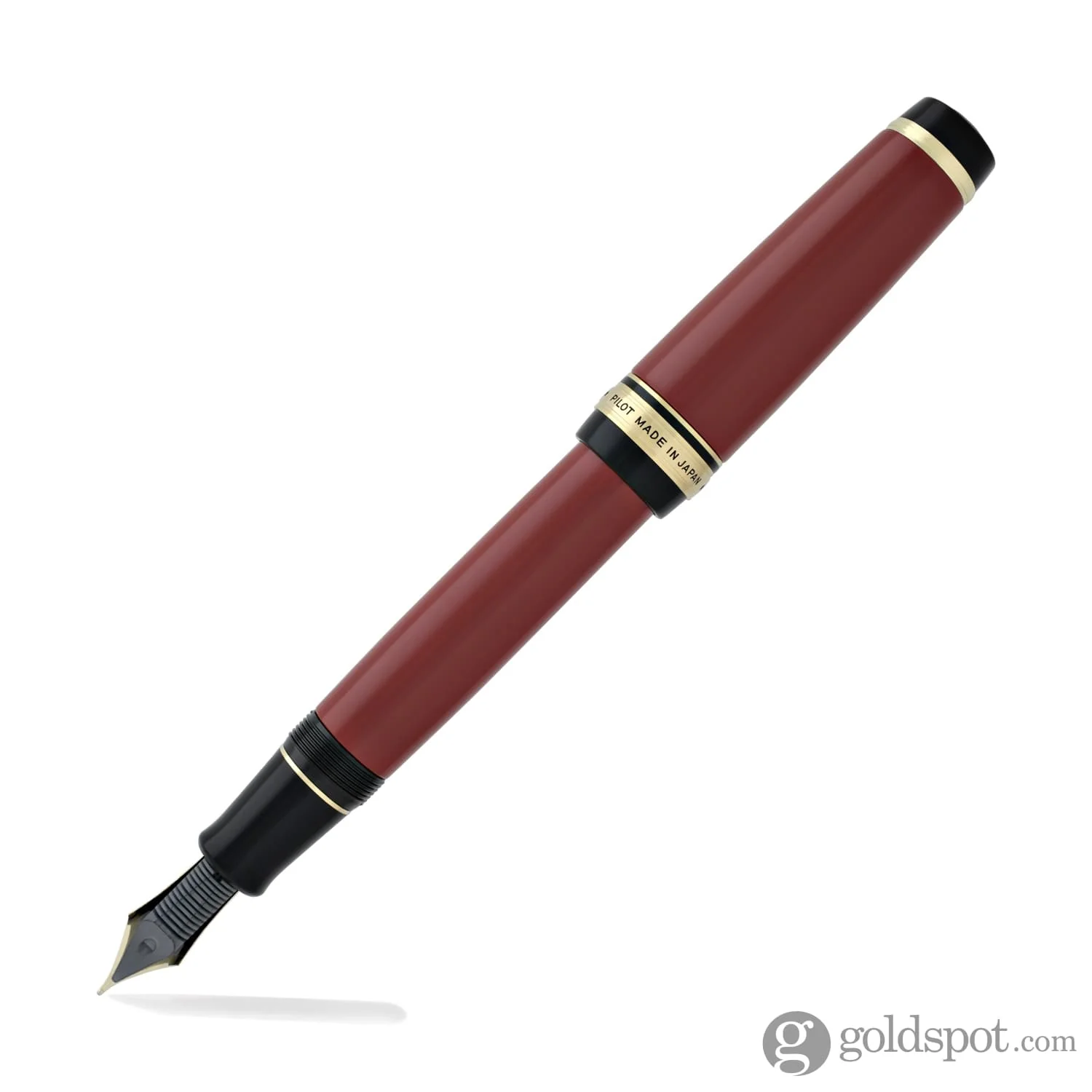5350-pilot-custom-urushi-fountain-pen-in-vermillion-red-barrel-18k-gold-4.webp Pilot Custom Urushi Fountain Pen in Vermillion Red Barrel - 18K Gold