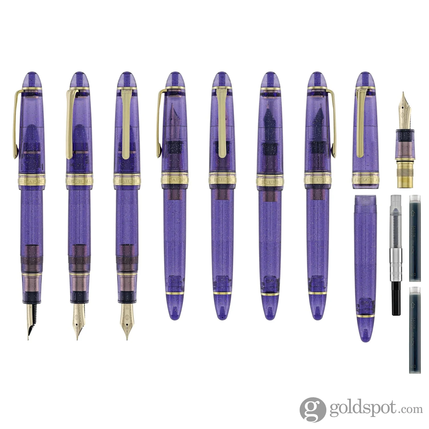Sailor 1911 Large Pen of the Year 2025 Fountain Pen in Grape Expectations - 21kt Gold Nib