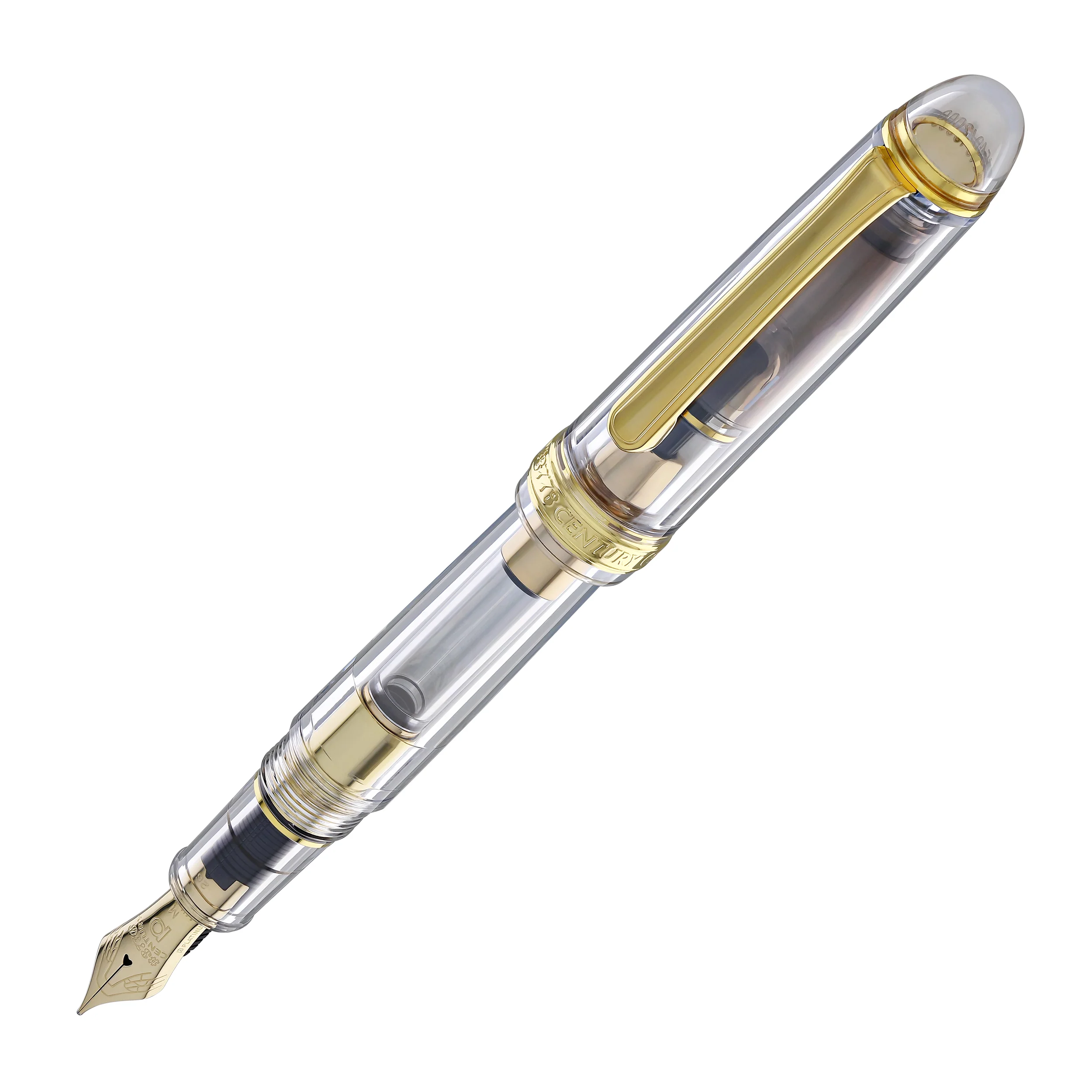 54-platinum-3776-century-fountain-pen-in-ver.-2-demonstrator-14k-gold-1.webp Platinum 3776 Century Fountain Pen in Ver. 2 Demonstrator - 14K Gold